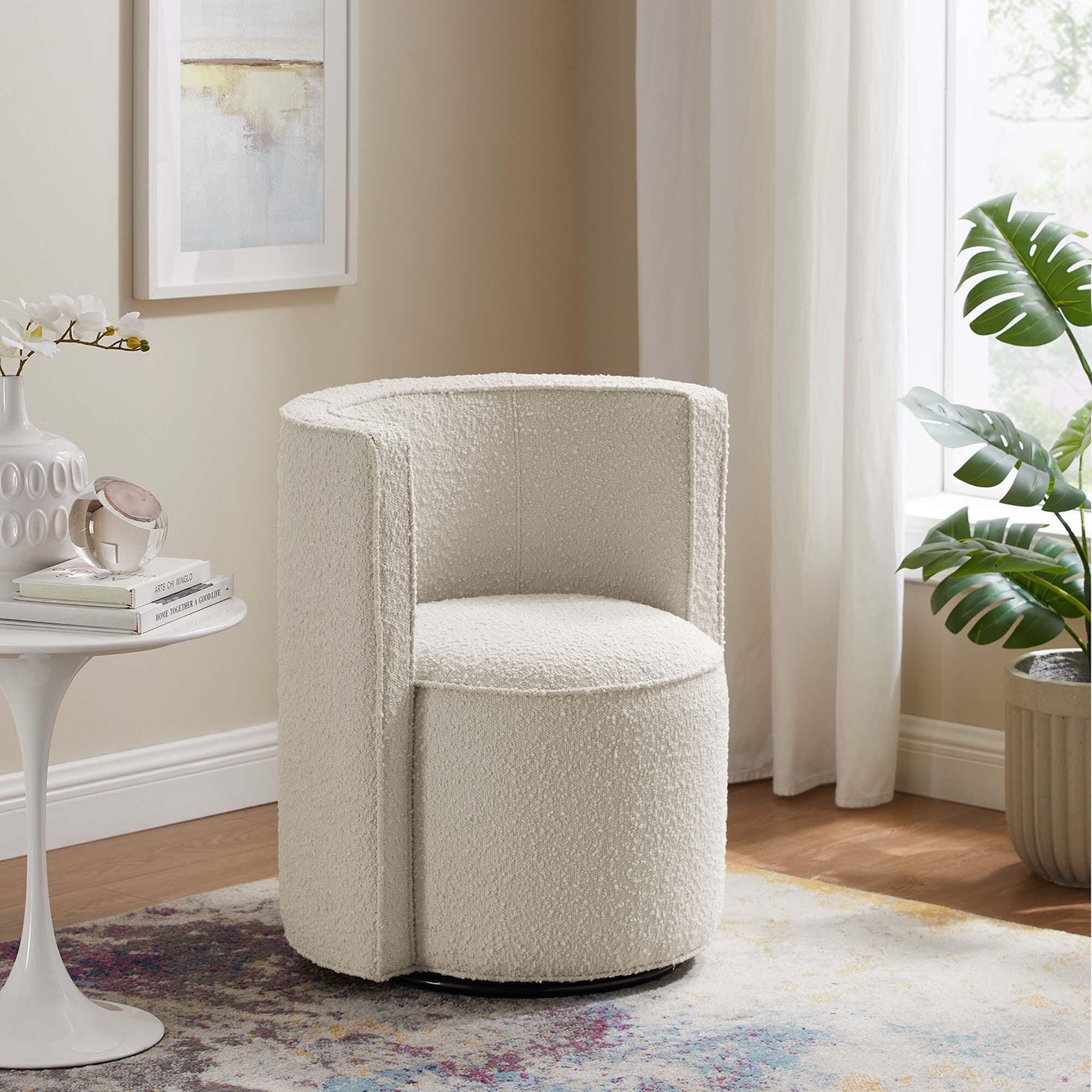 Modway Della Swivel Accent Chair, , rollover