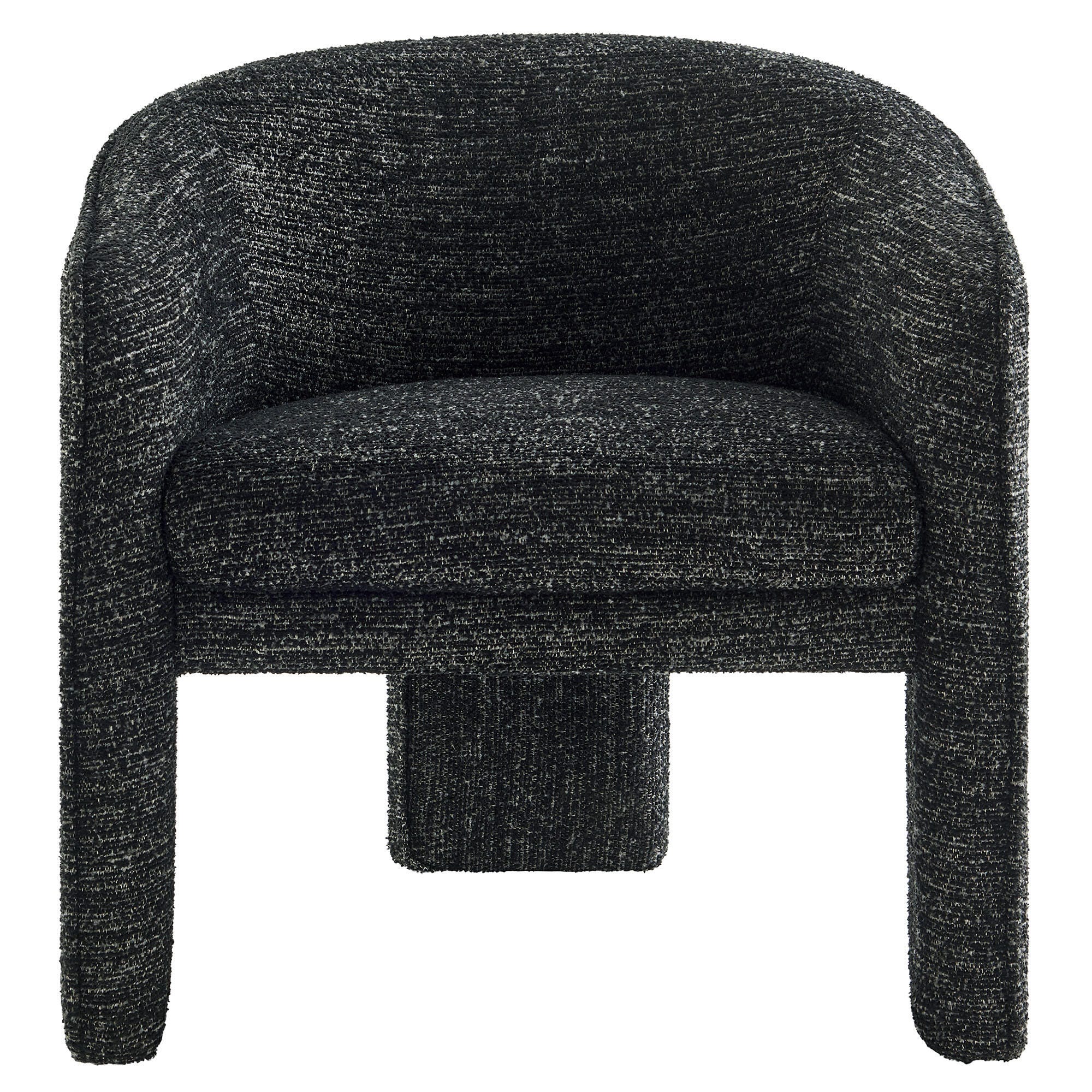 Modway Greer Accent Chair, Charcoal, large