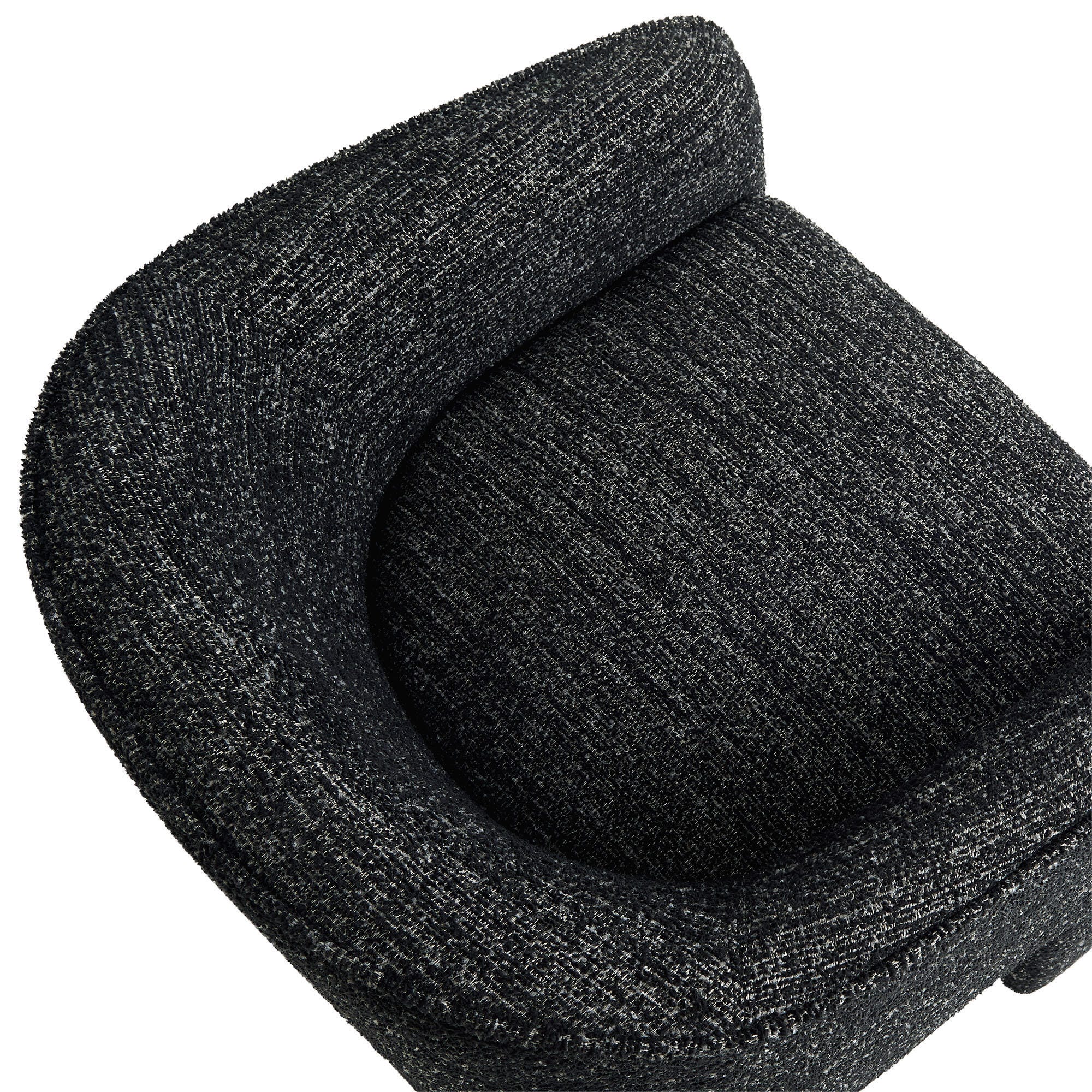 Modway Greer Accent Chair, Charcoal, large