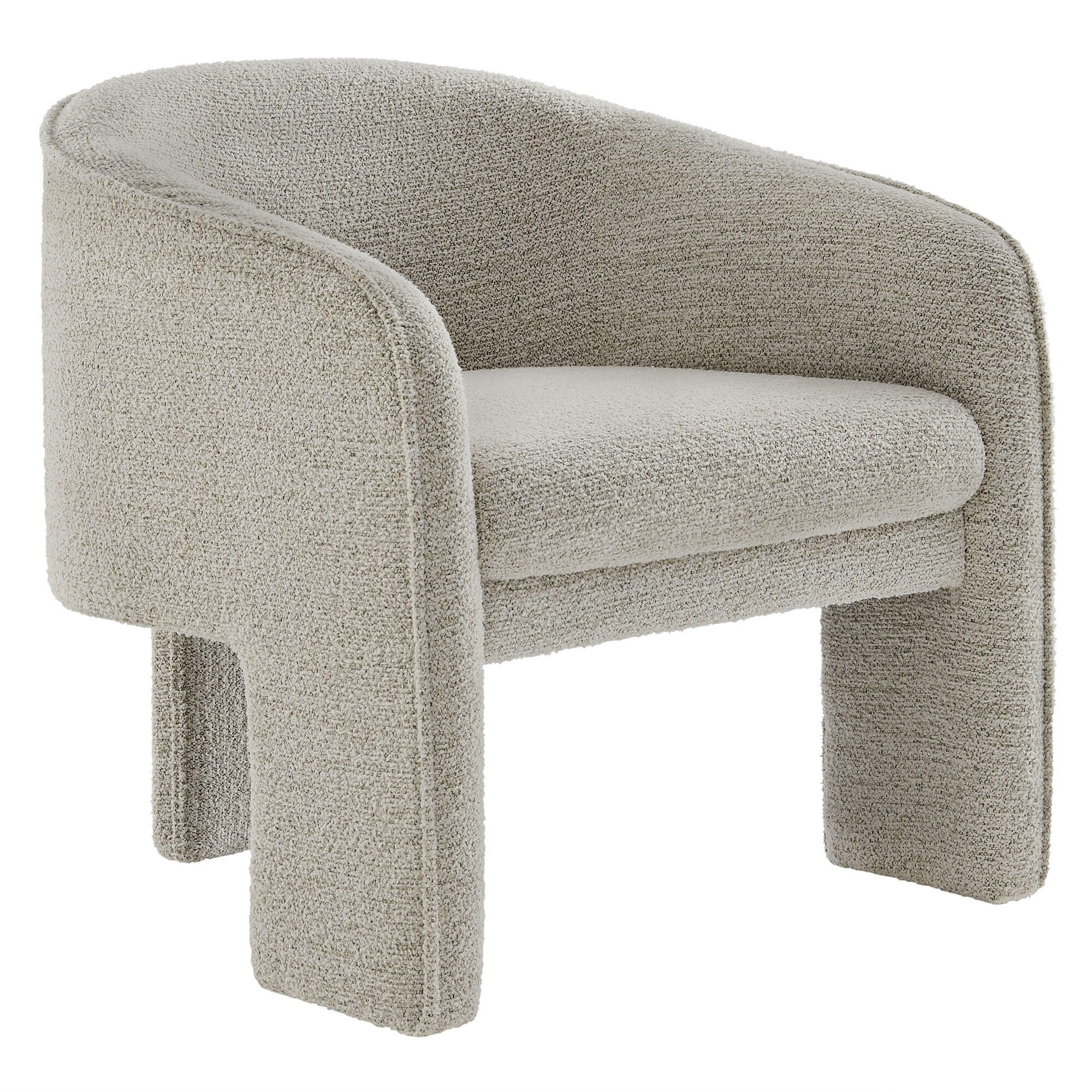 Modway Greer Accent Chair, Parchment, large
