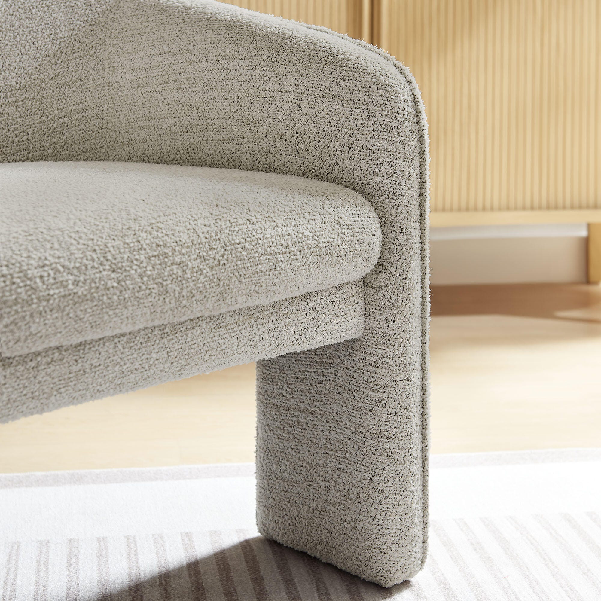 Modway Greer Accent Chair, Parchment, large