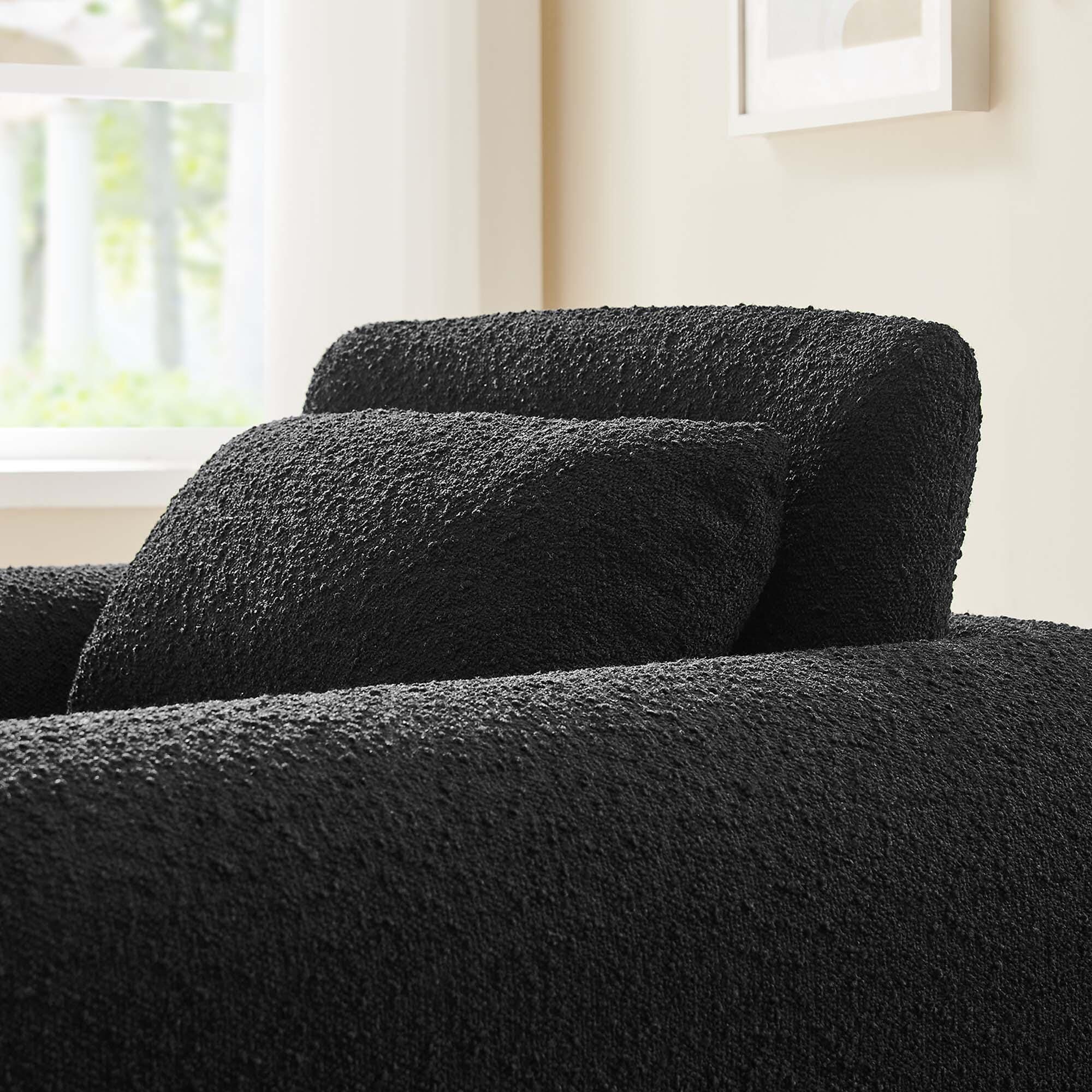 Modway Waverly Accent Chair, Black, large