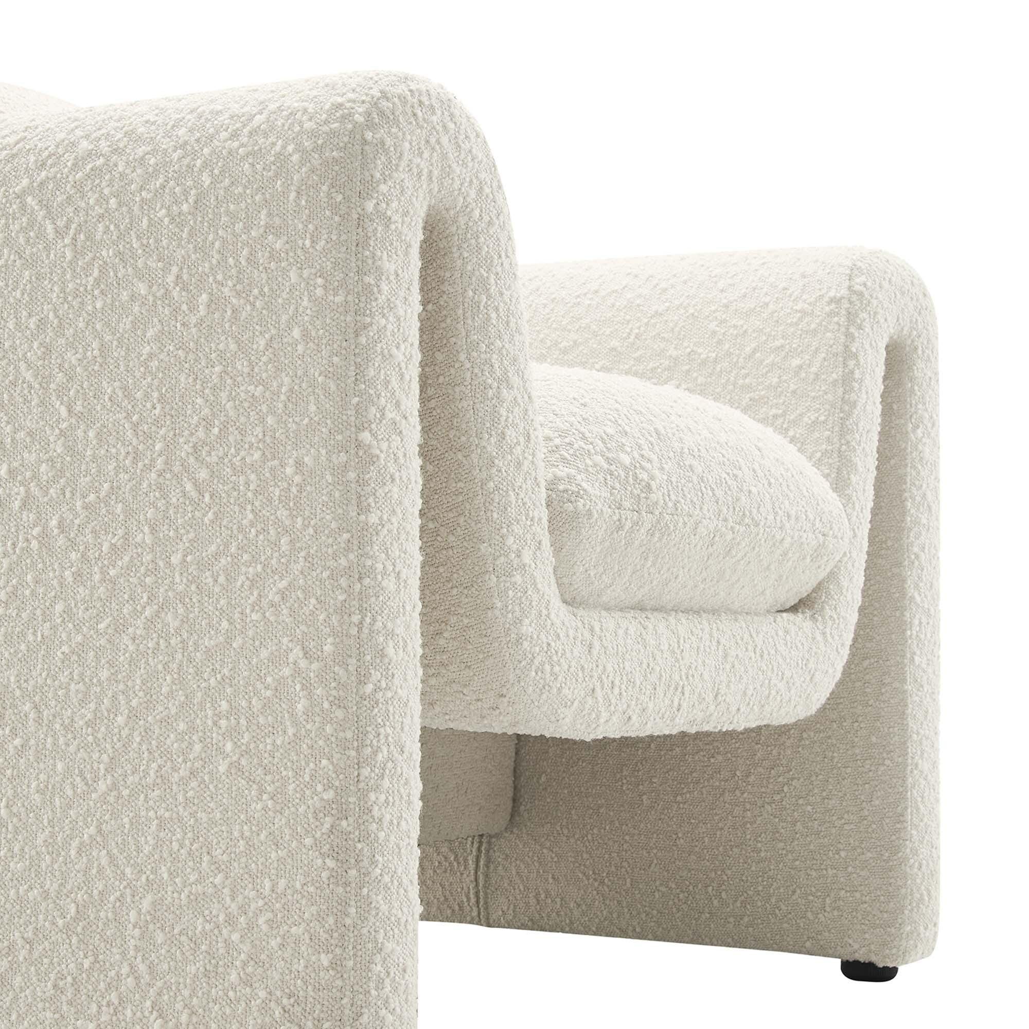Modway Waverly Accent Chair, White, large