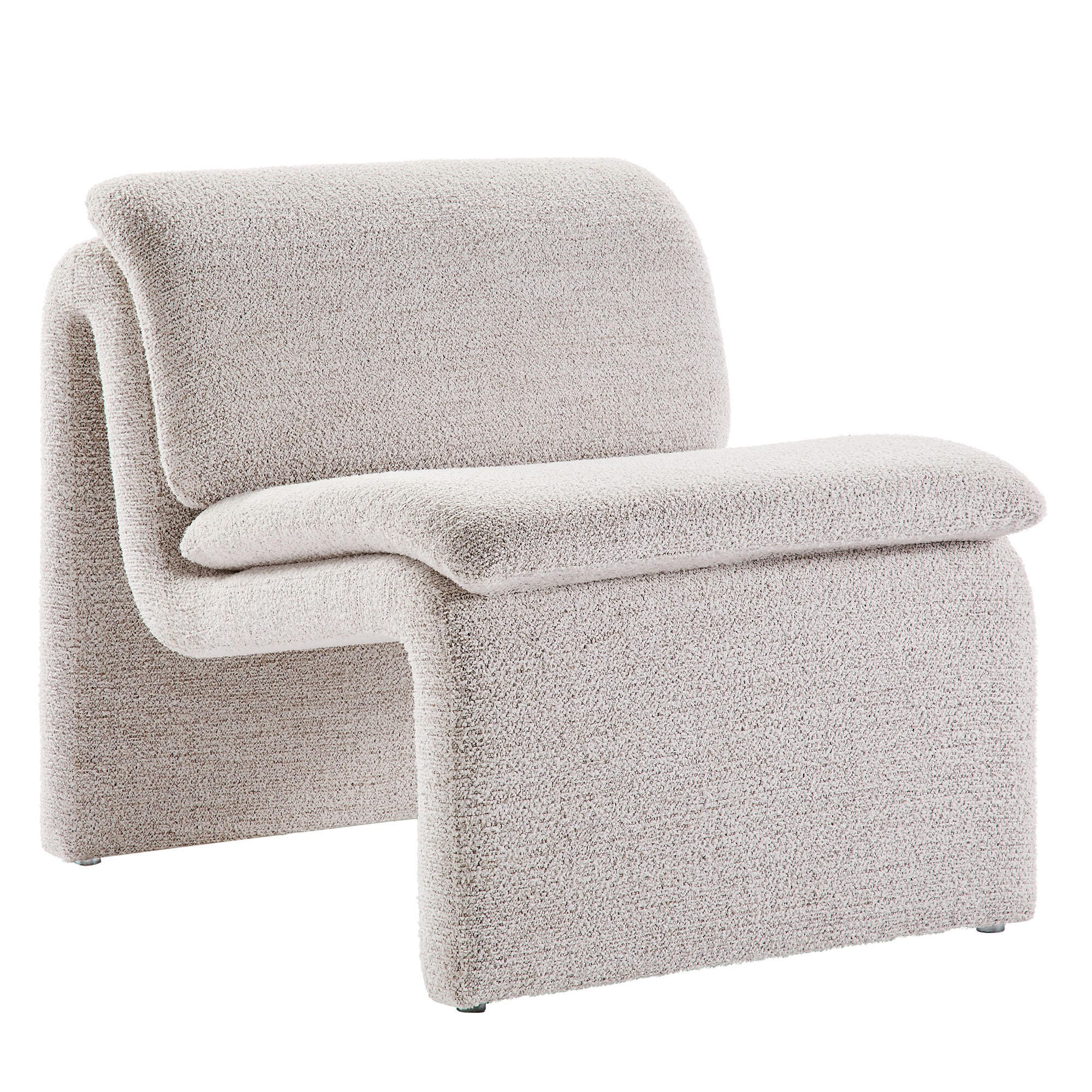 Modway Lume Accent Chair, Parchment, large