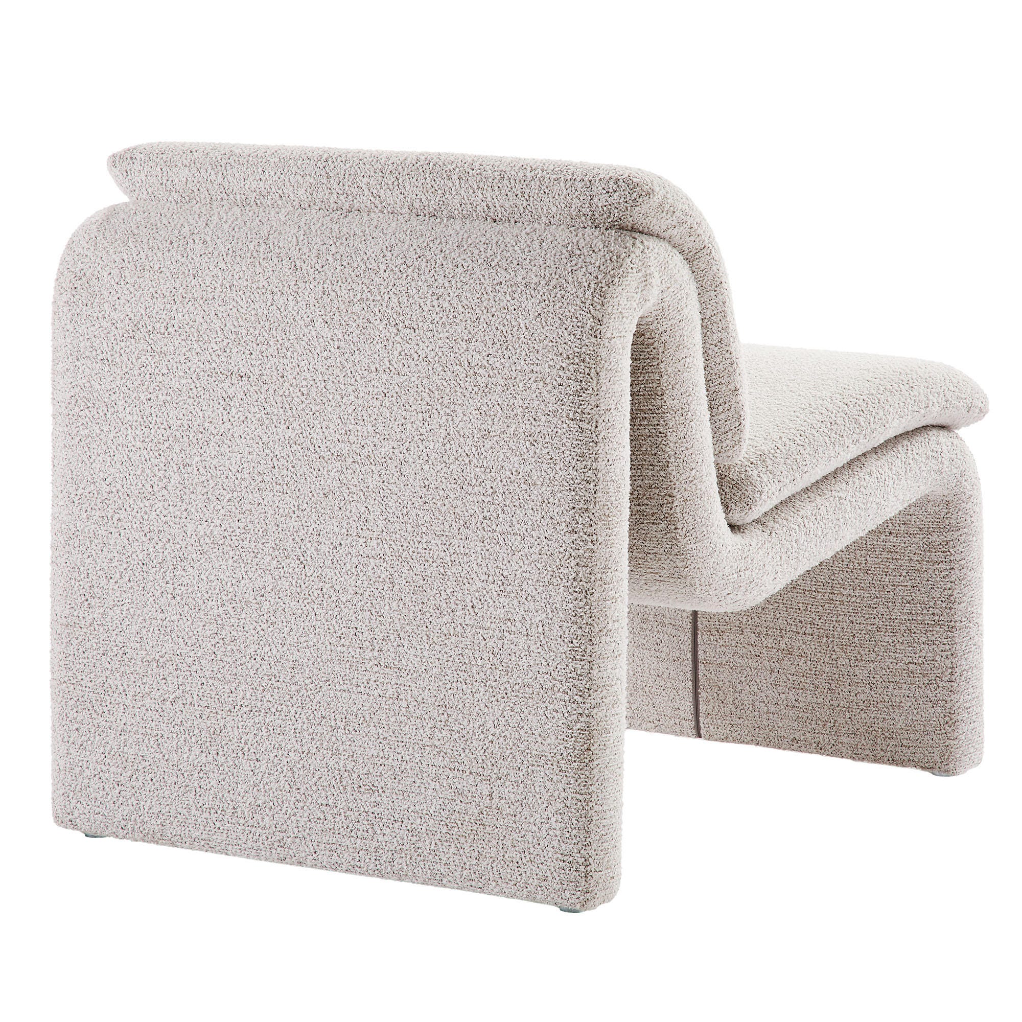Modway Lume Accent Chair, Parchment, large