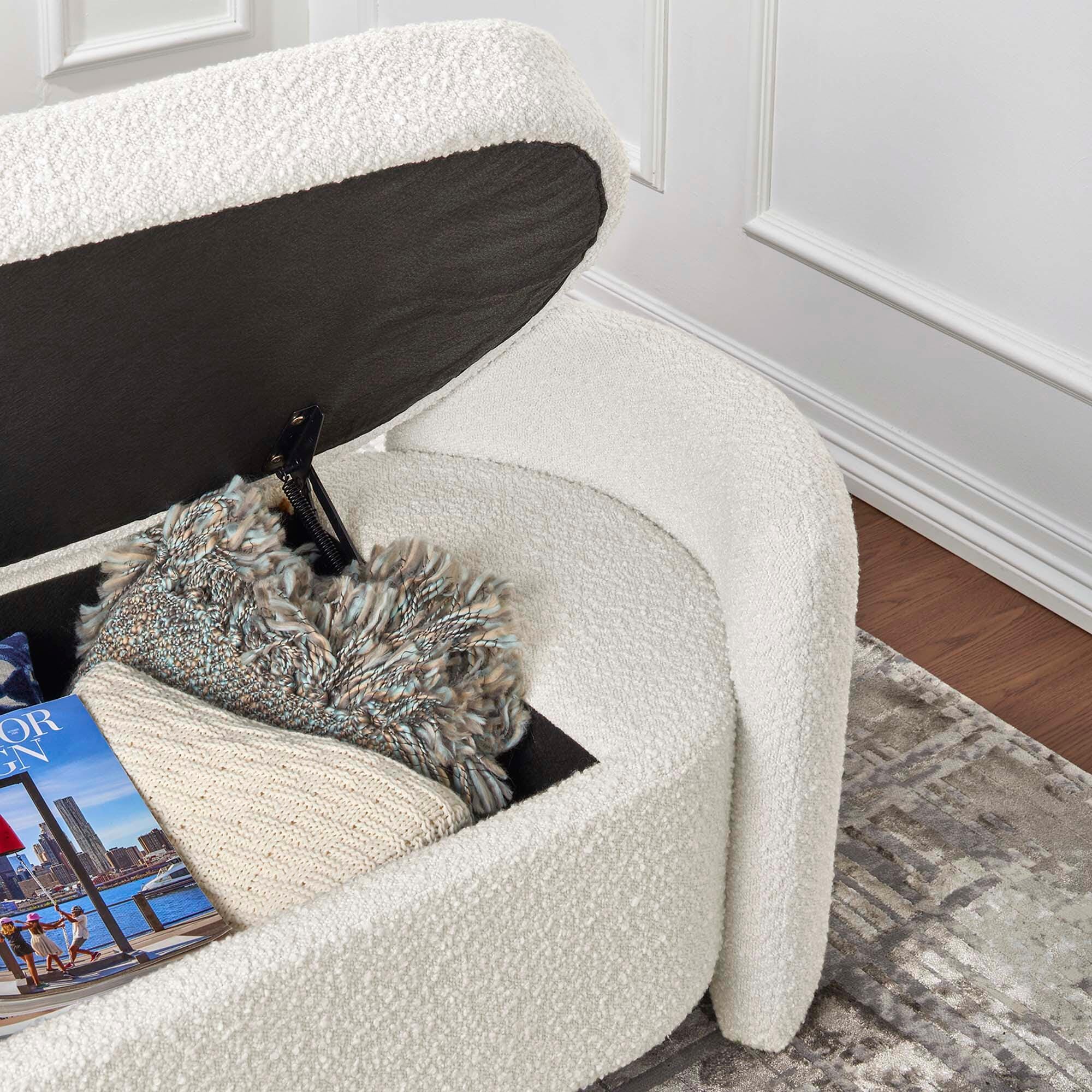 Modway Nebula Storage Bench, , large