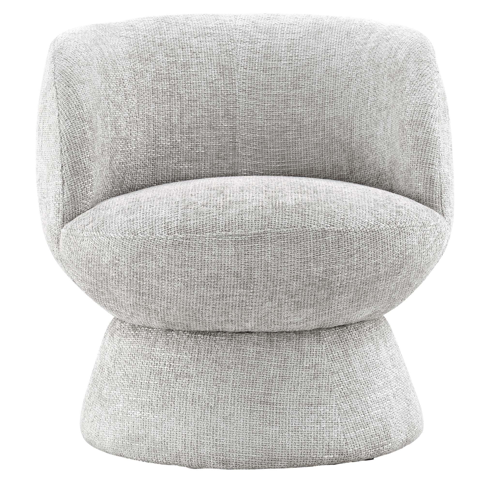 Modway Vesta Swivel Accent Chair, Dove Gray, large
