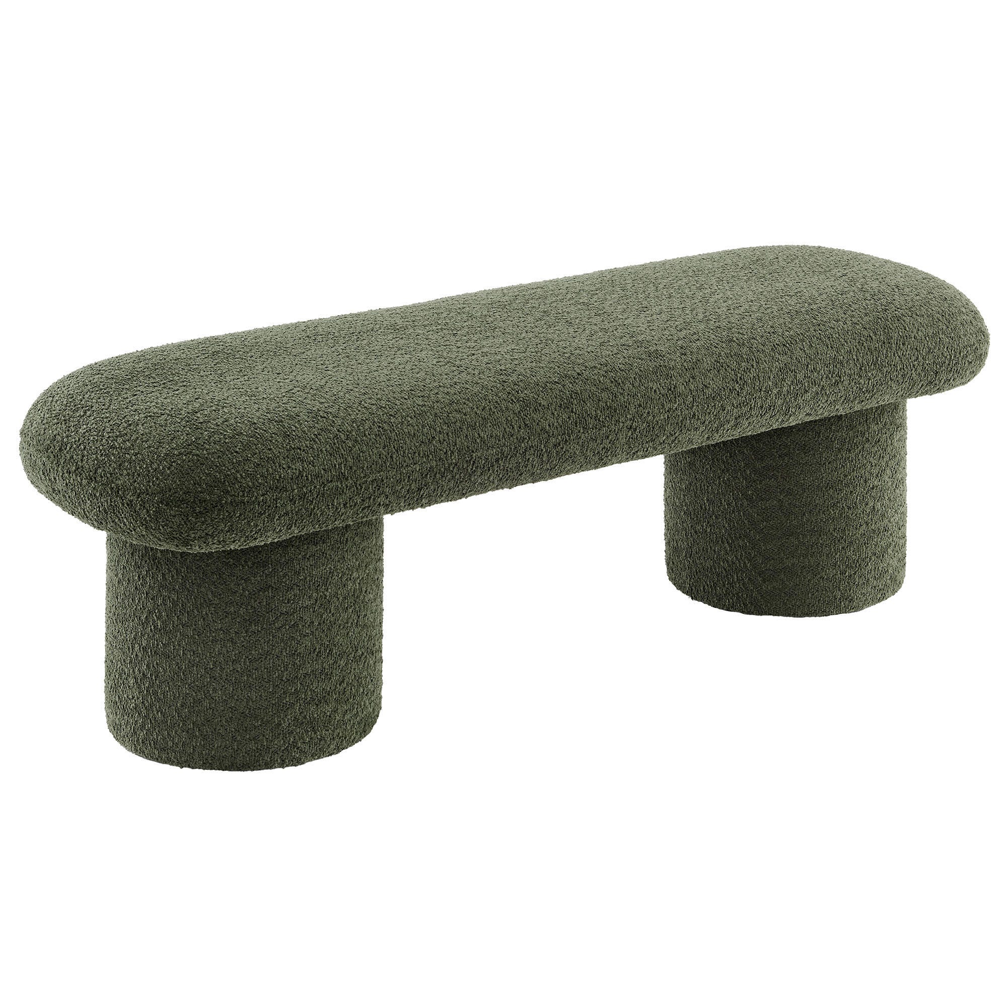 Modway Orla Bench, Sage, large