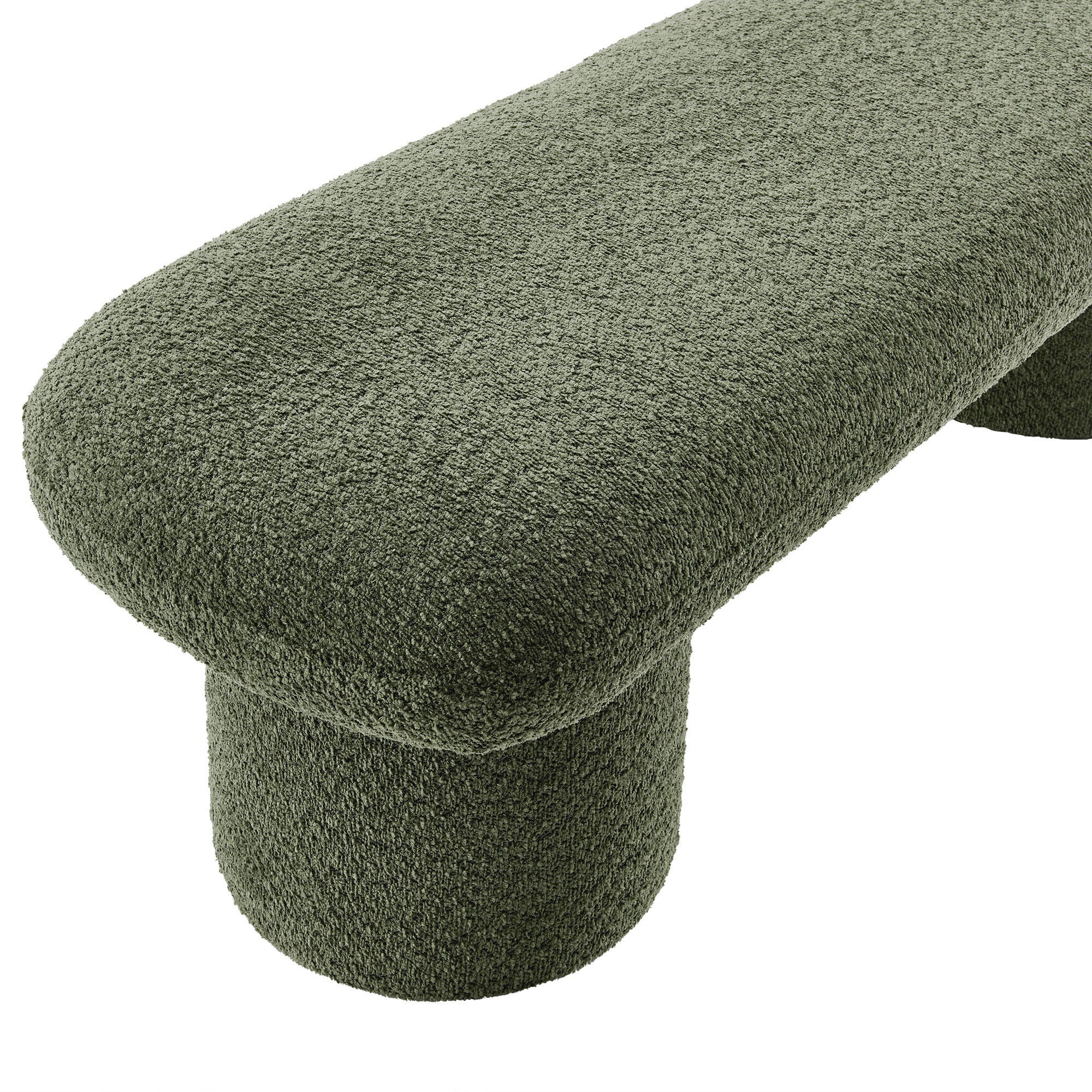 Modway Orla Bench, Sage, large