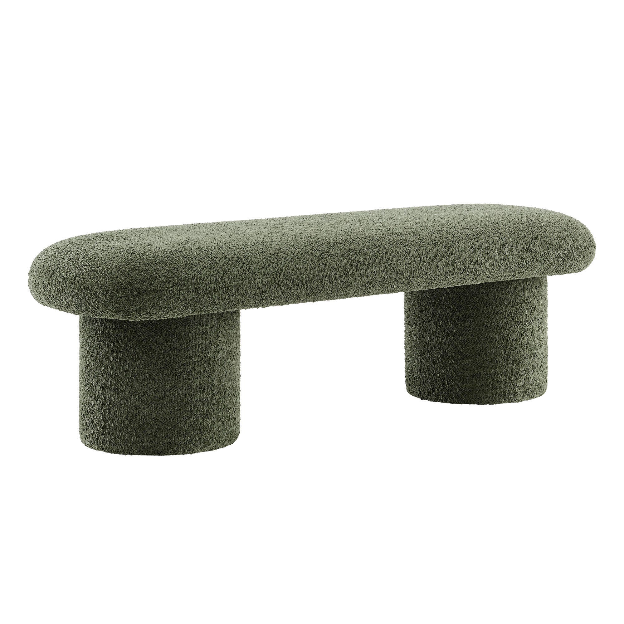Modway Orla Bench, Sage, large
