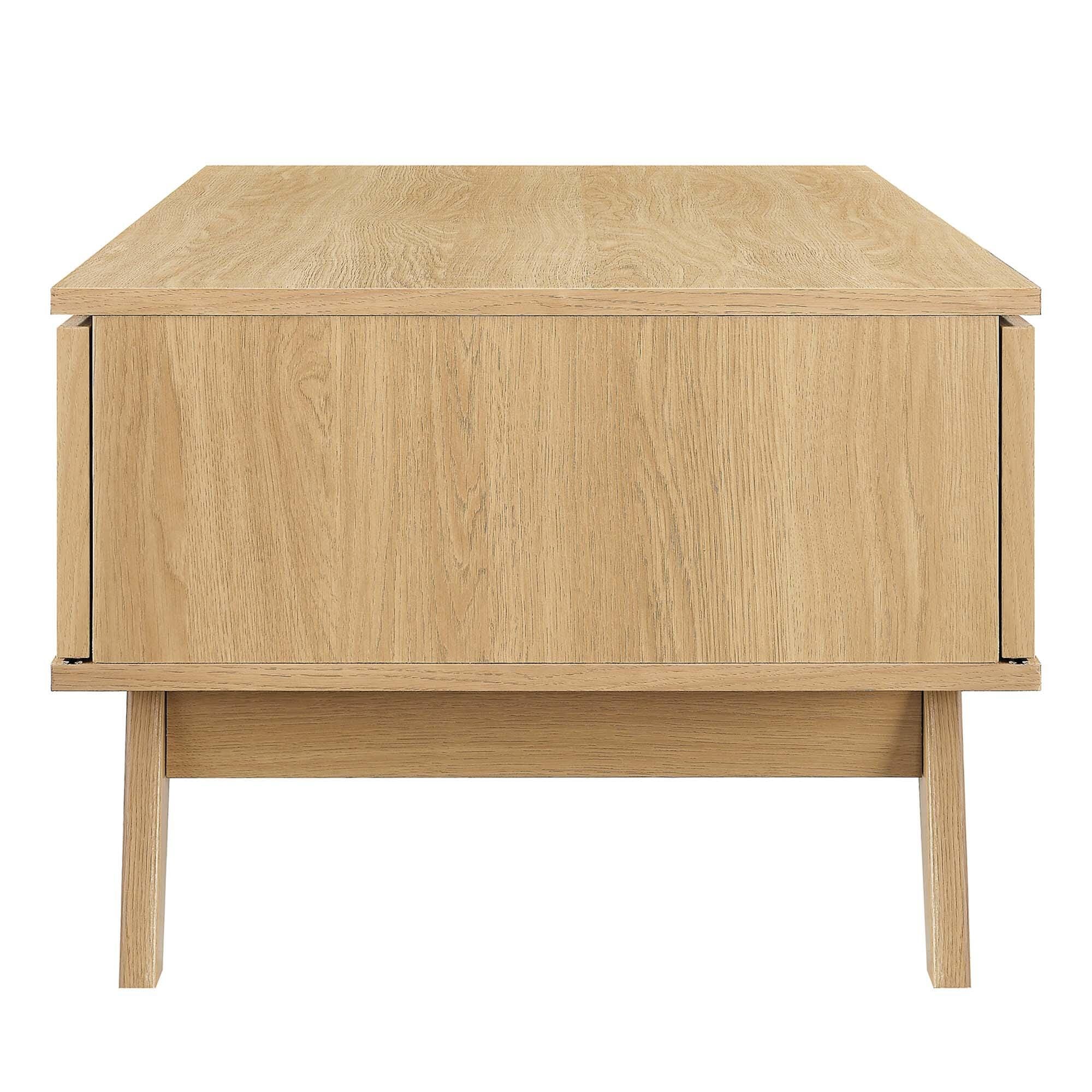 Modway Soma Coffee Table, Oak, large