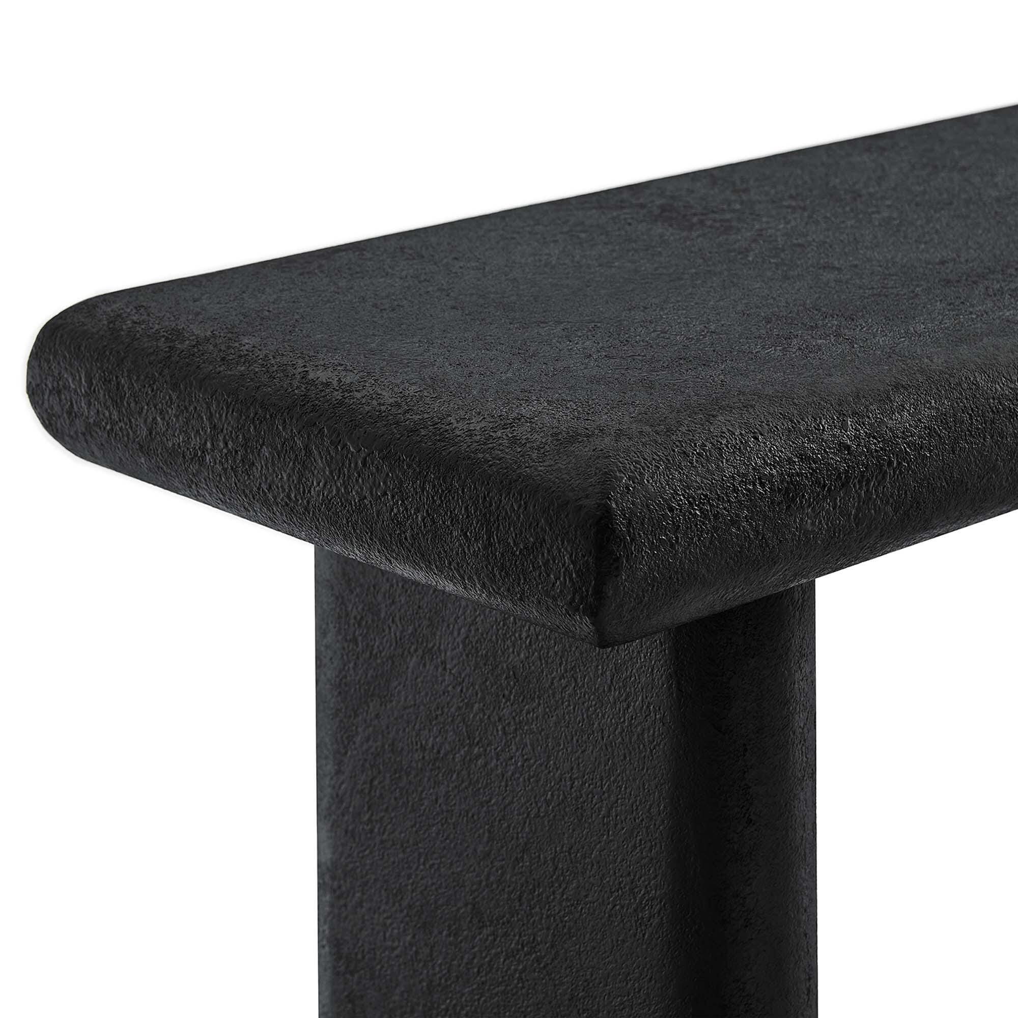 Modway Relic Console Table, Black, large