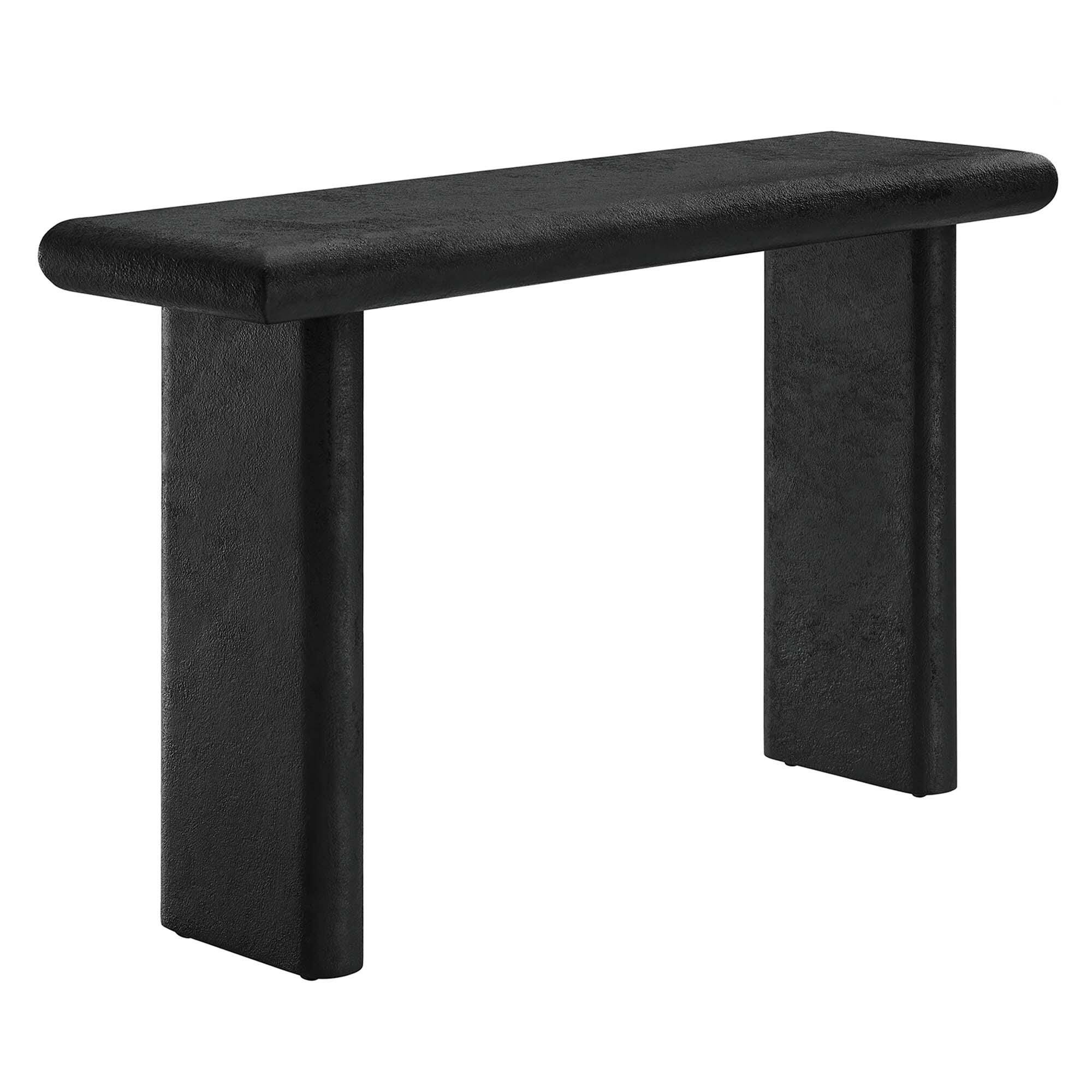 Modway Relic Console Table, Black, large
