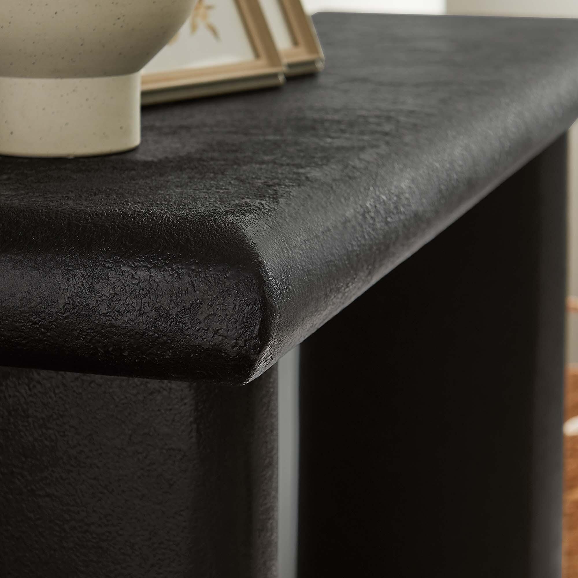 Modway Relic Console Table, Black, large