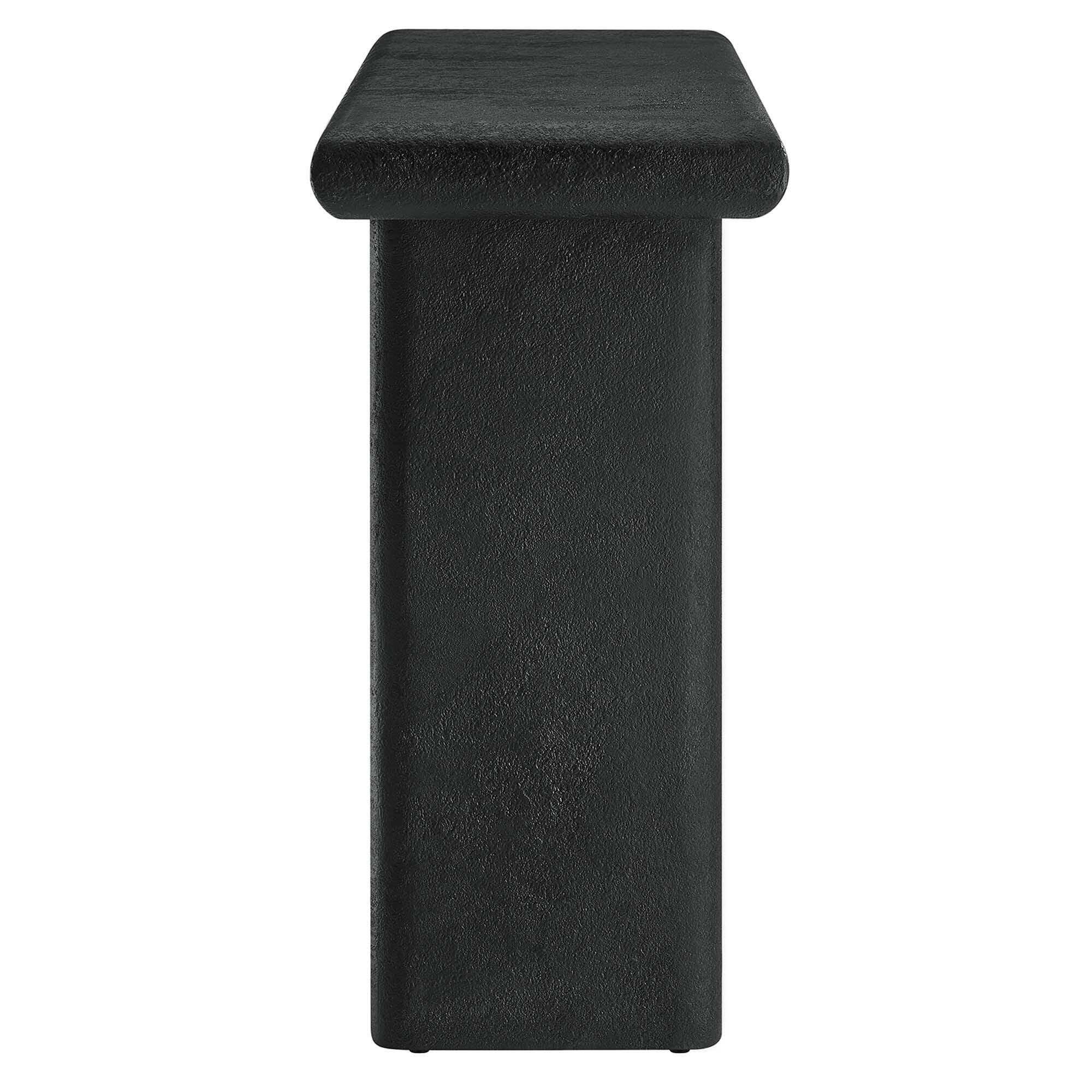 Modway Relic Console Table, Black, large