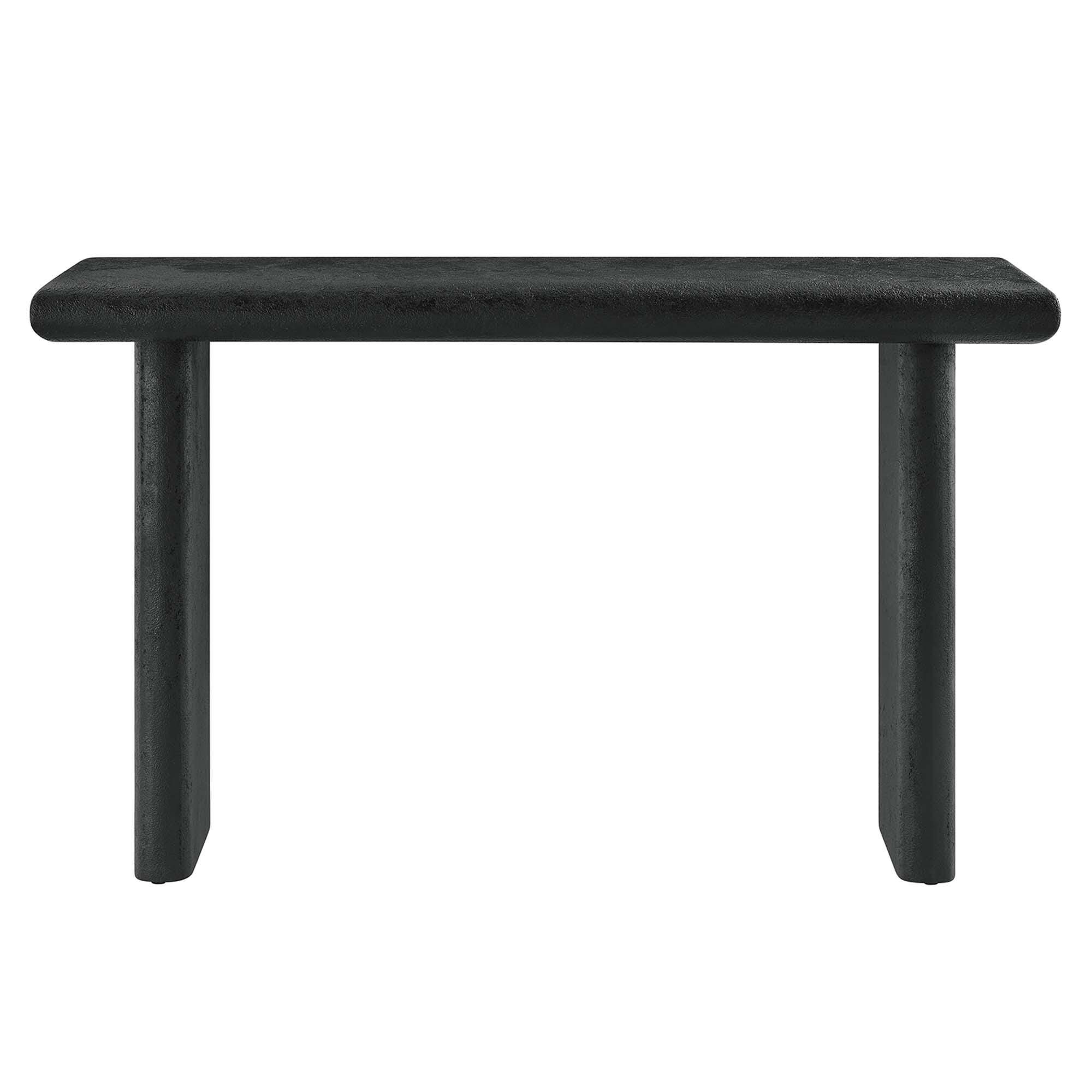 Modway Relic Console Table, Black, large