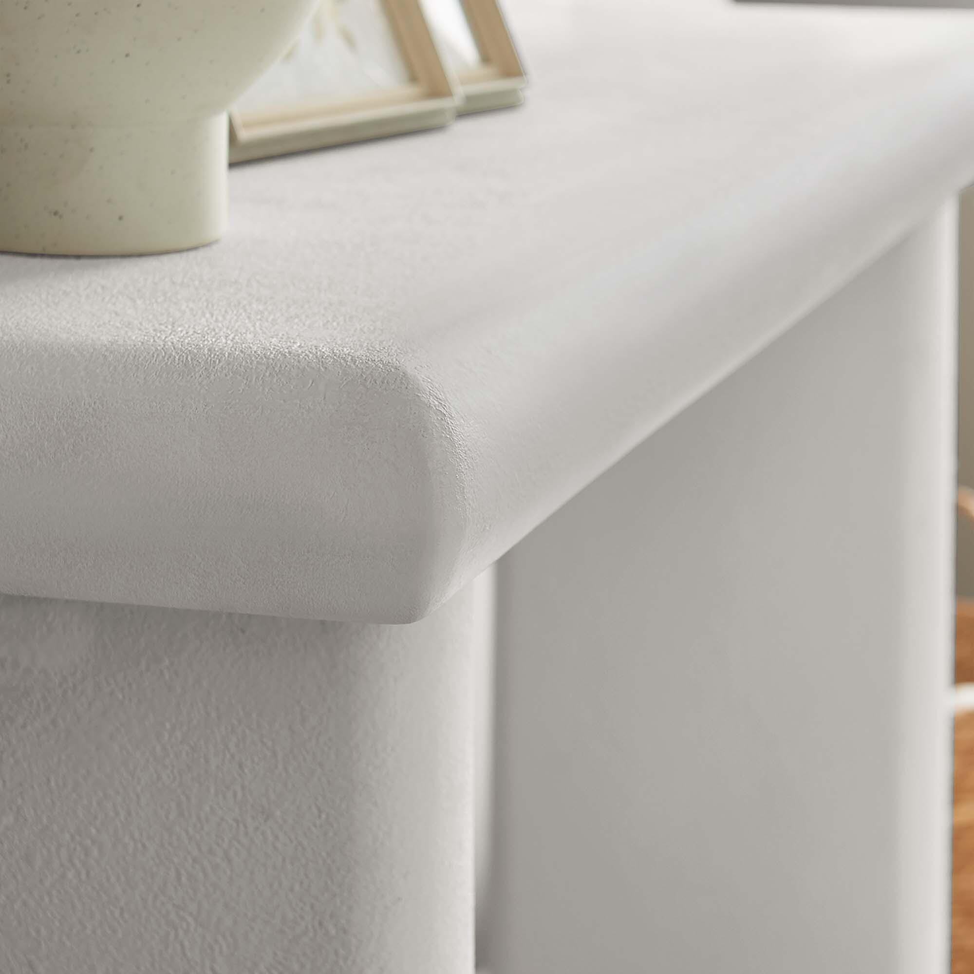 Modway Relic Console Table, White, large