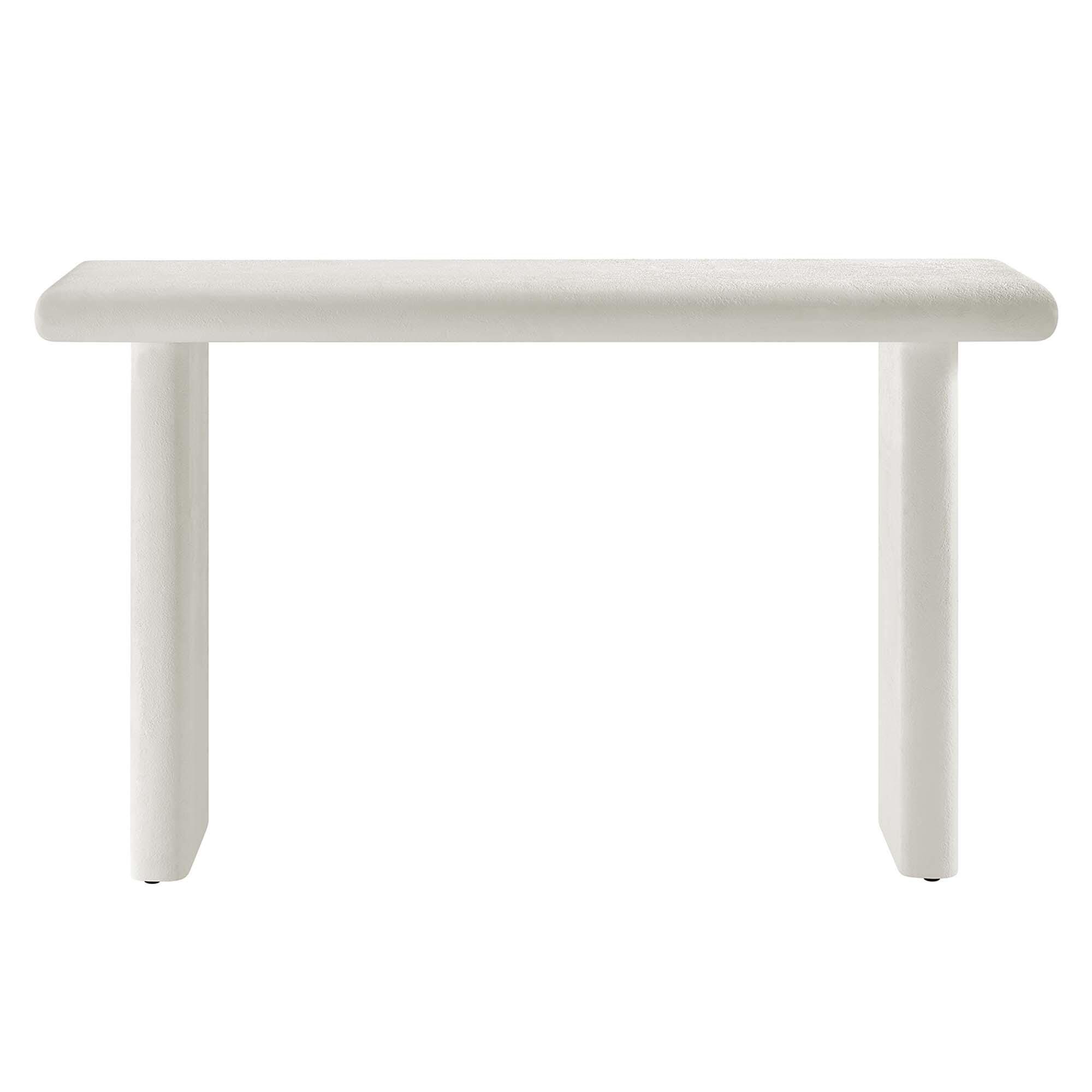 Modway Relic Console Table, White, large
