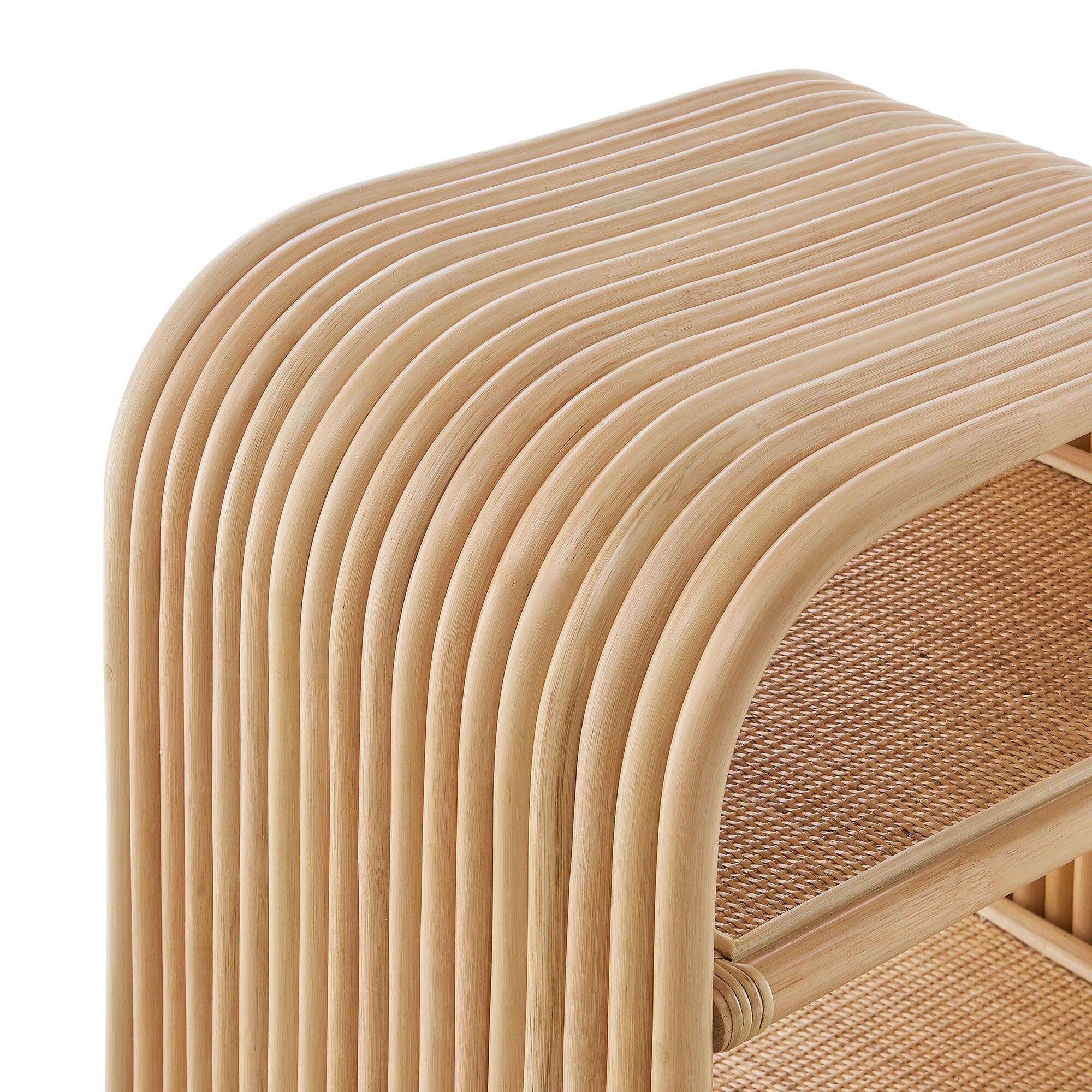 Modway Eve End Table, Natural, large