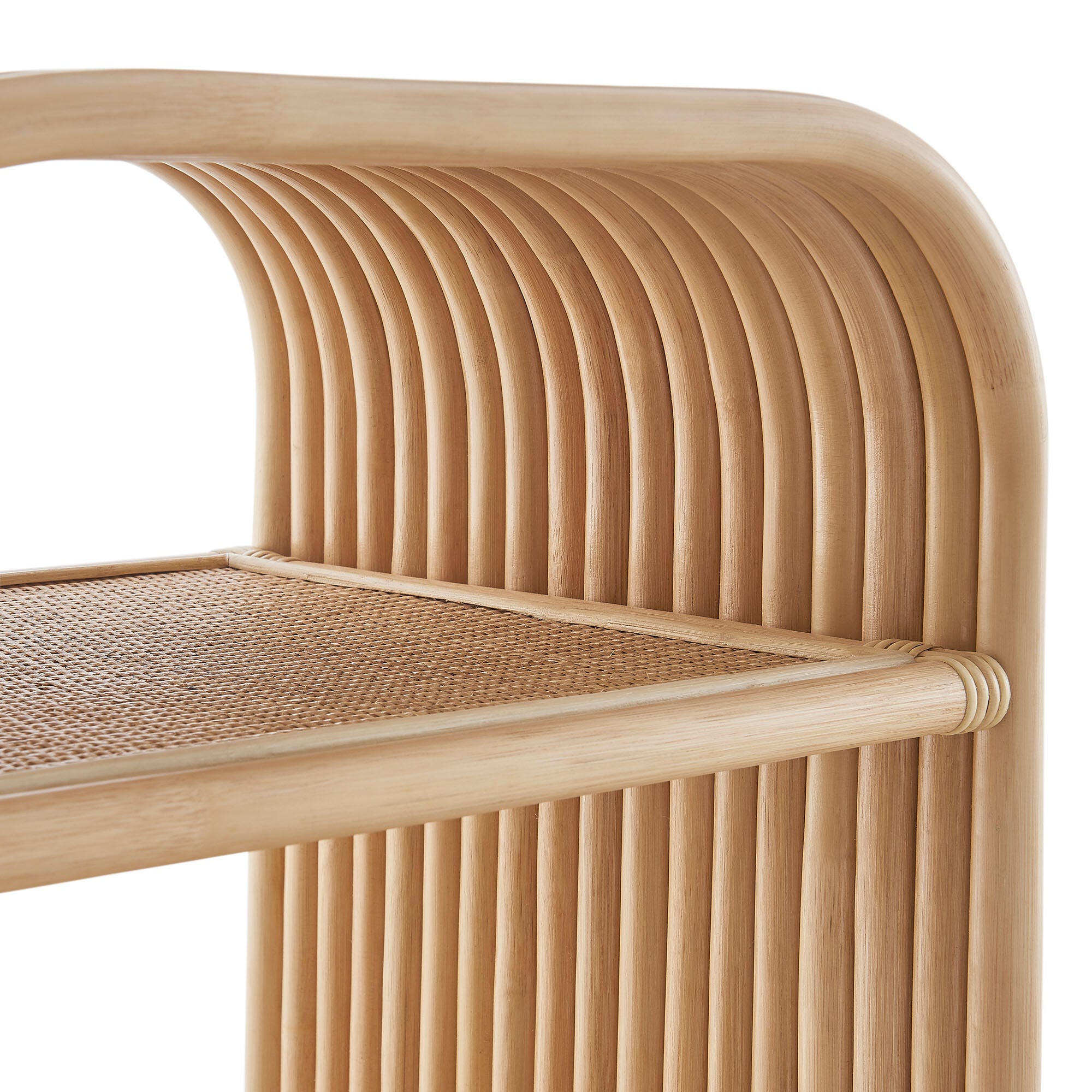 Modway Eve End Table, Natural, large