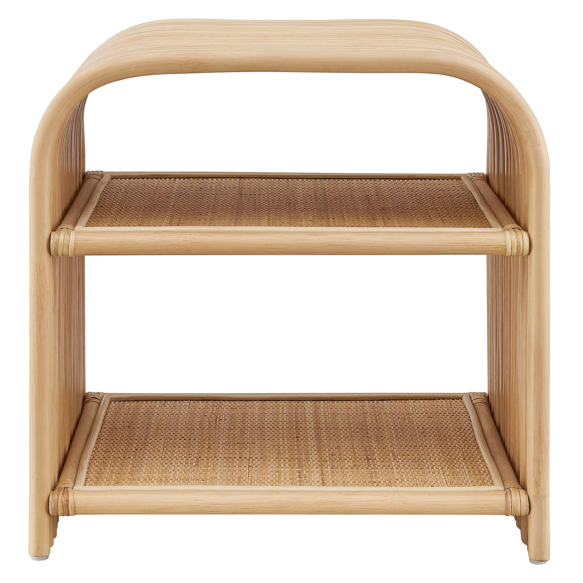 Modway Eve End Table, Natural, large