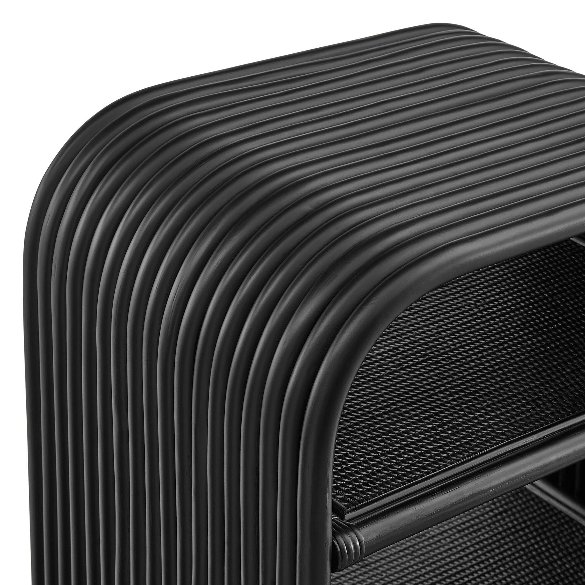 Modway Eve End Table, Black, large