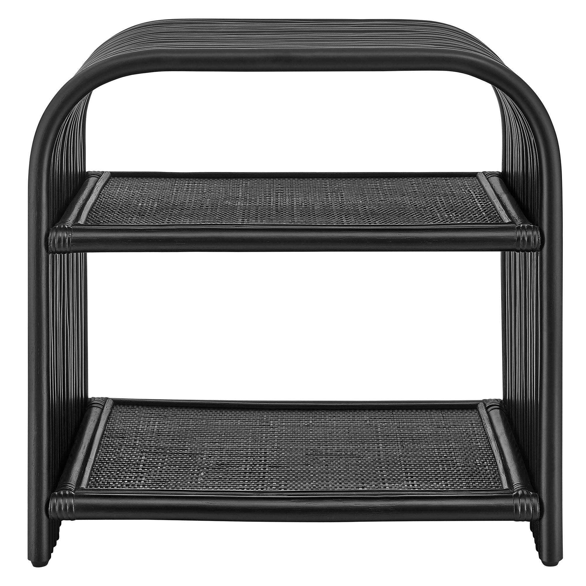 Modway Eve End Table, Black, large