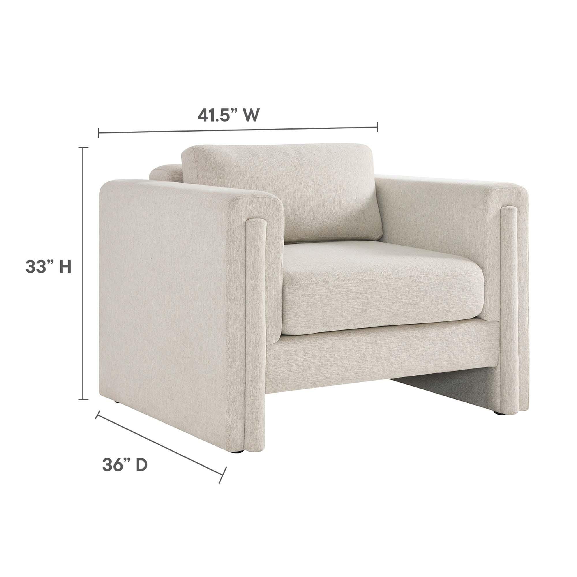 Modway Visible Solid Accent Chair, , large