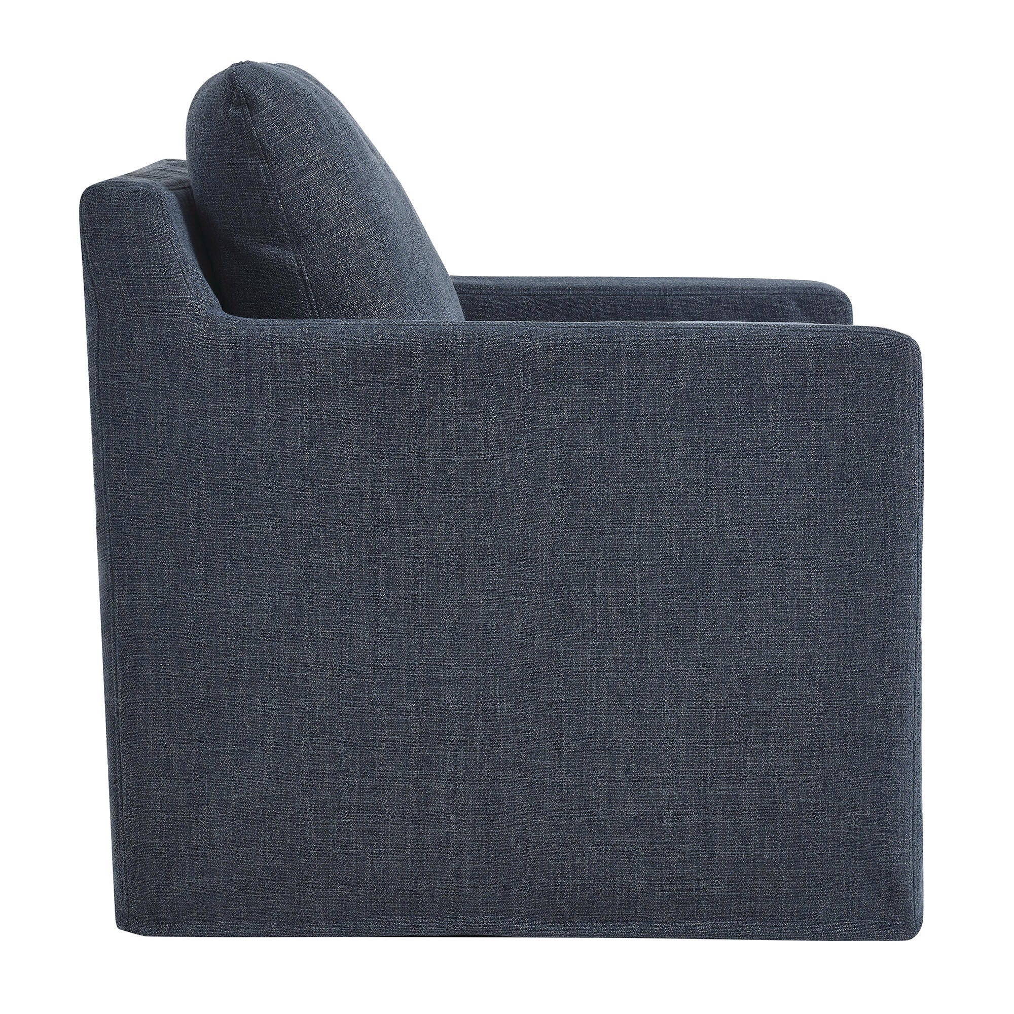 Modway Serene Swivel Accent Chair, Slate Blue, large