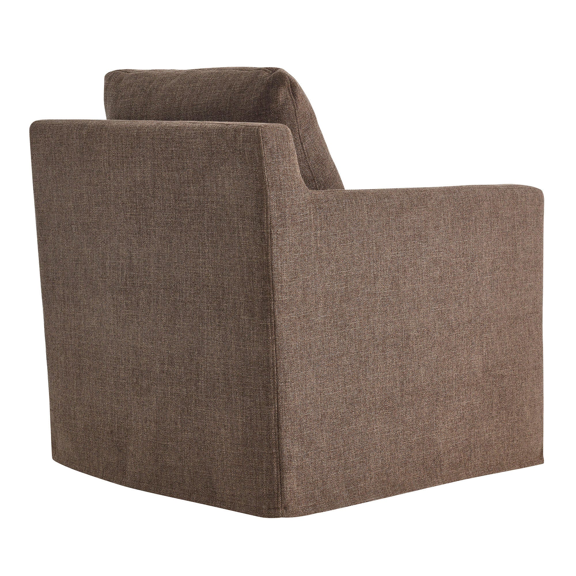 Modway Serene Swivel Accent Chair, Mocha, large