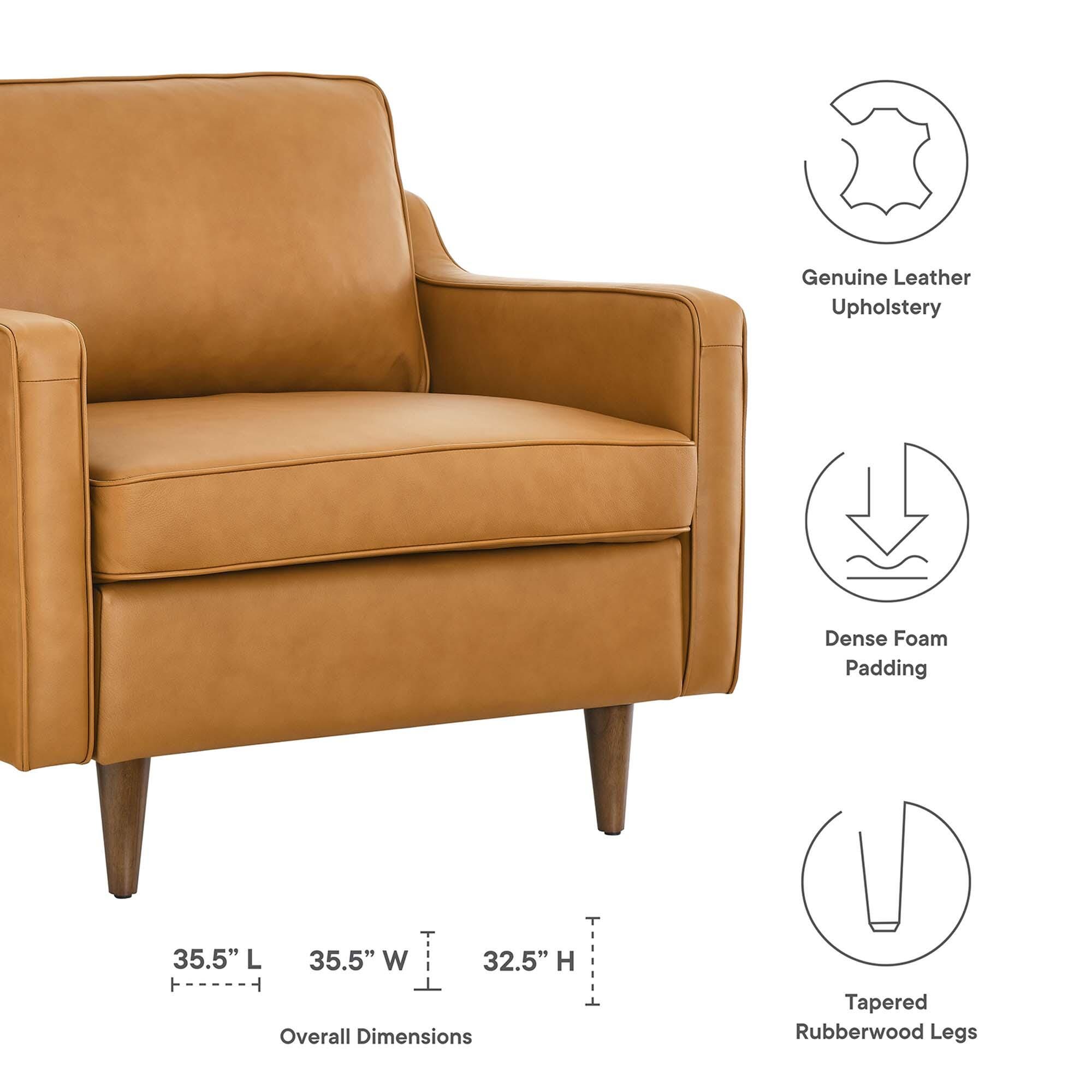 Modway Impart Accent Chair, Tan, large