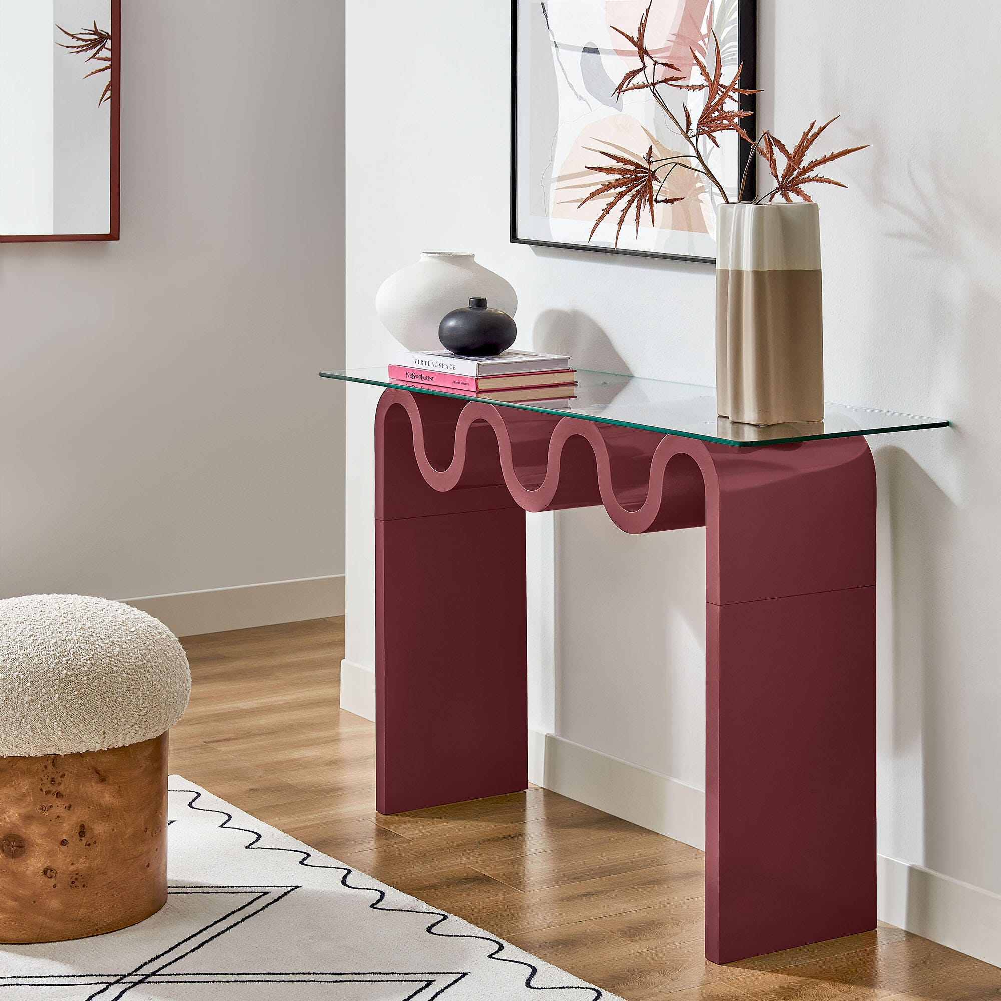 Modway Ondine Console Table, Spiced Apple, rollover