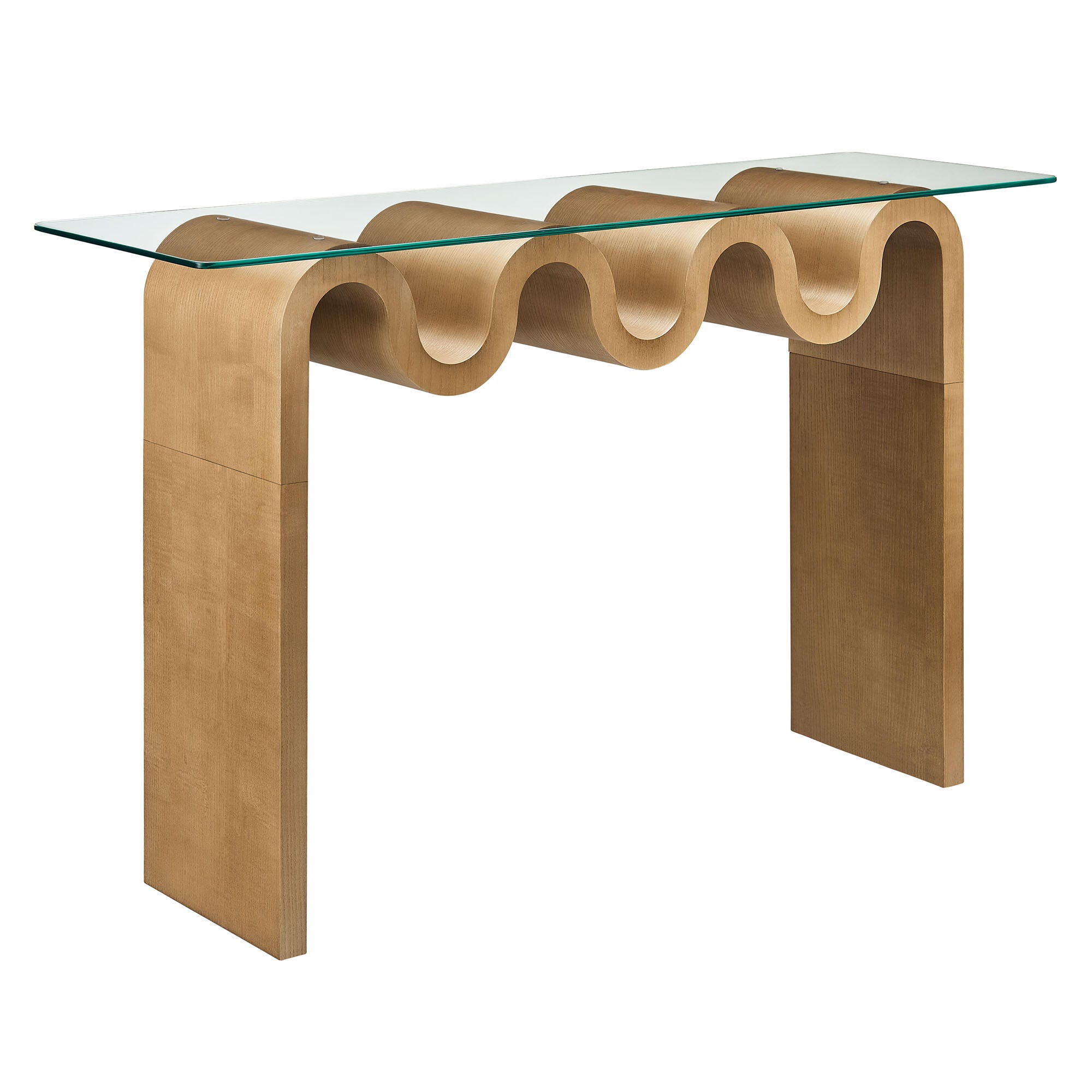 Modway Ondine Console Table, Natural, large