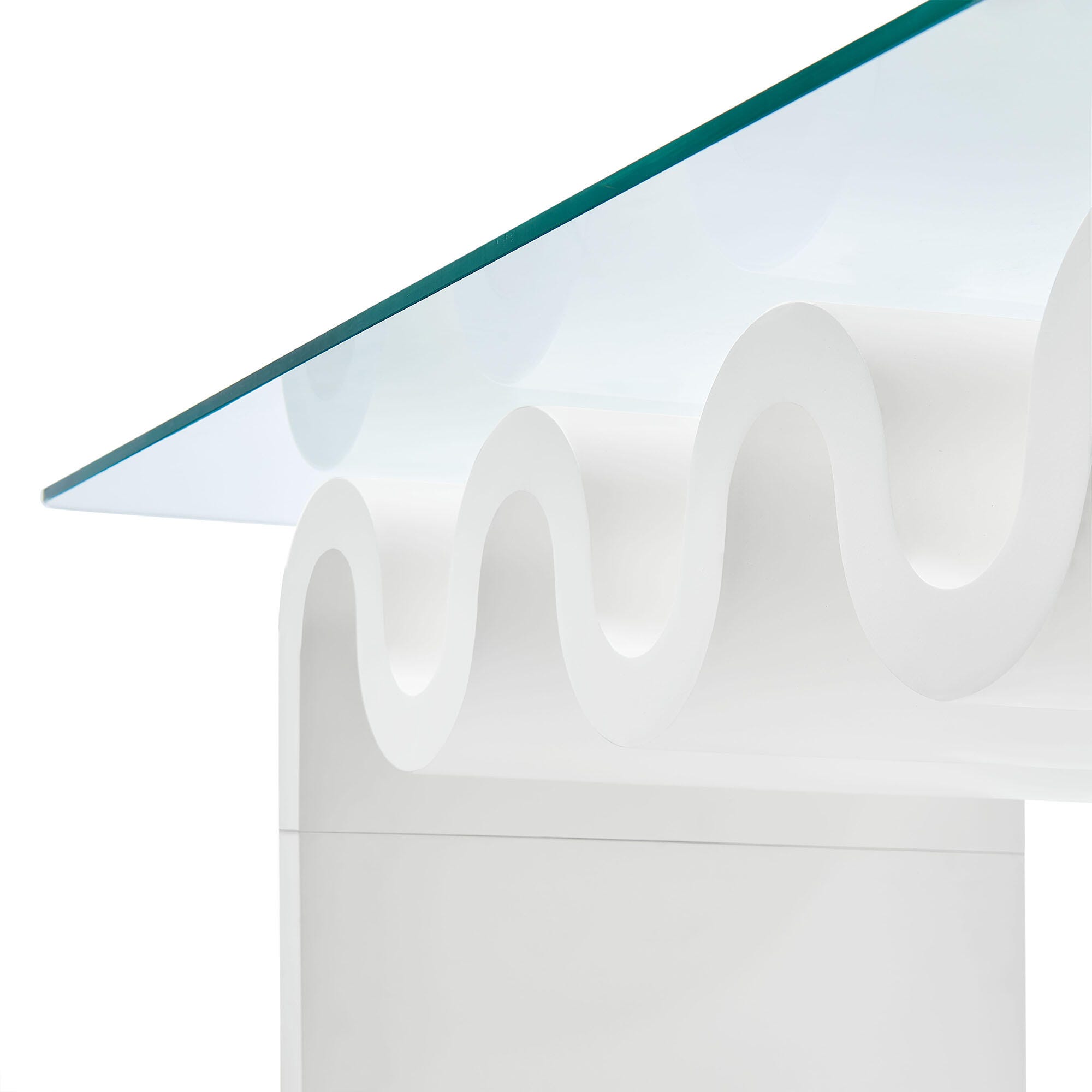 Modway Ondine Coffee Table, White, large