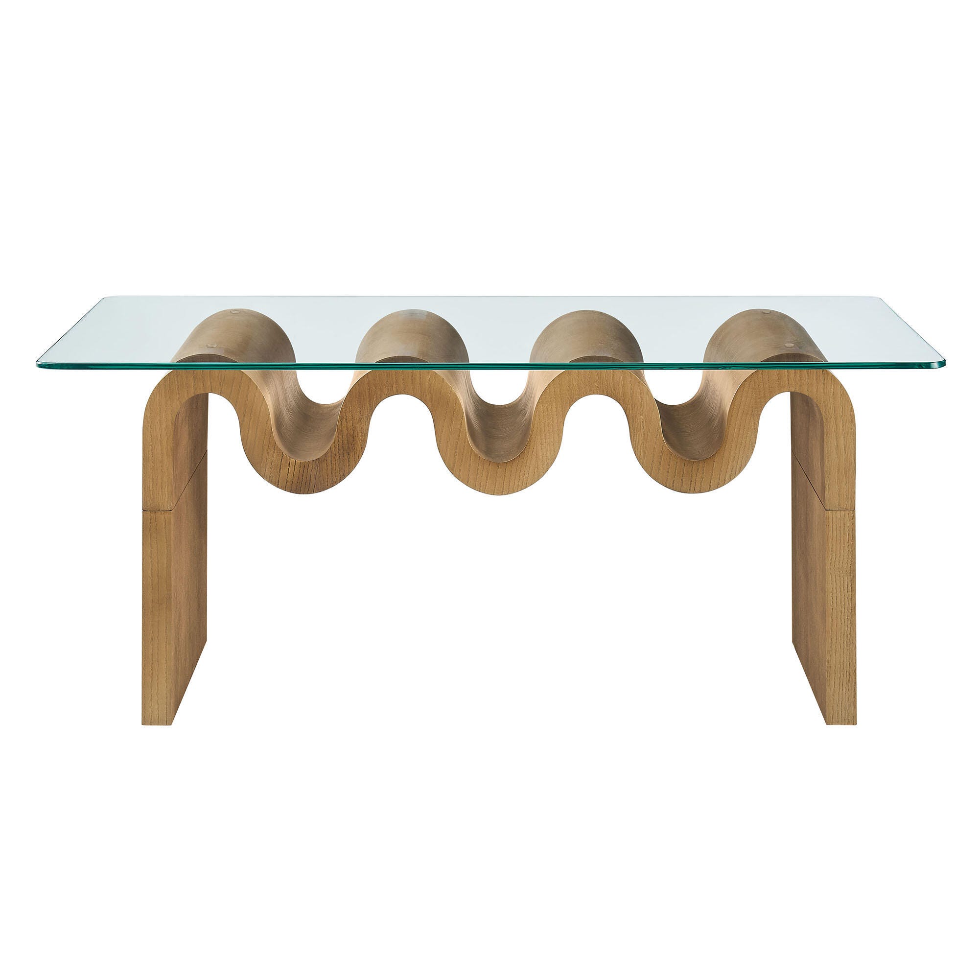 Modway Ondine Coffee Table, Natural, large