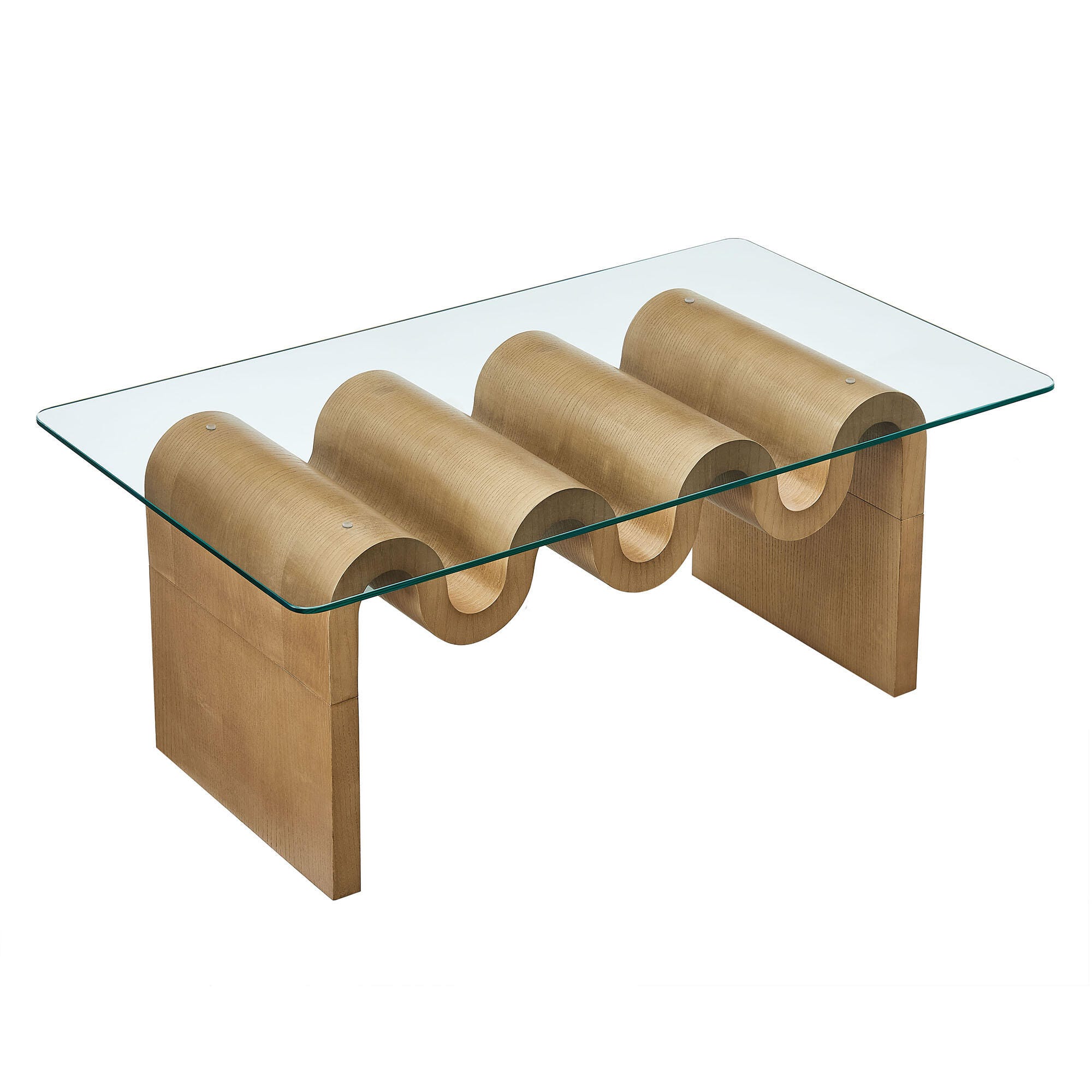 Modway Ondine Coffee Table, Natural, large