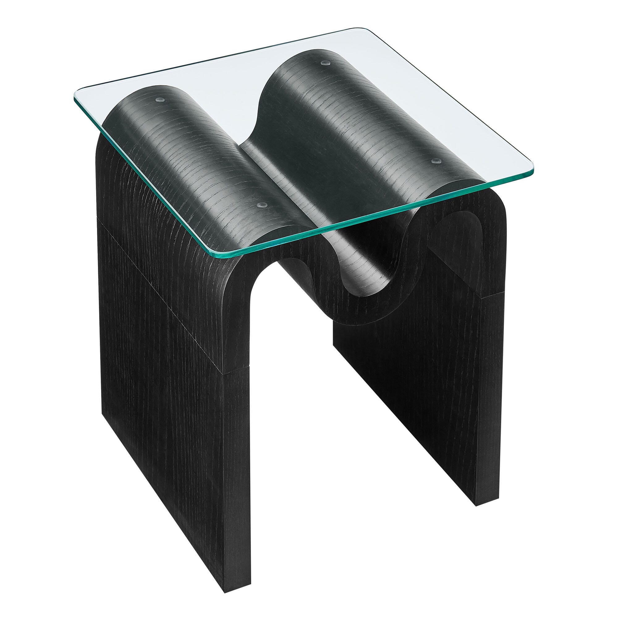 Modway Ondine End Table, Black, large
