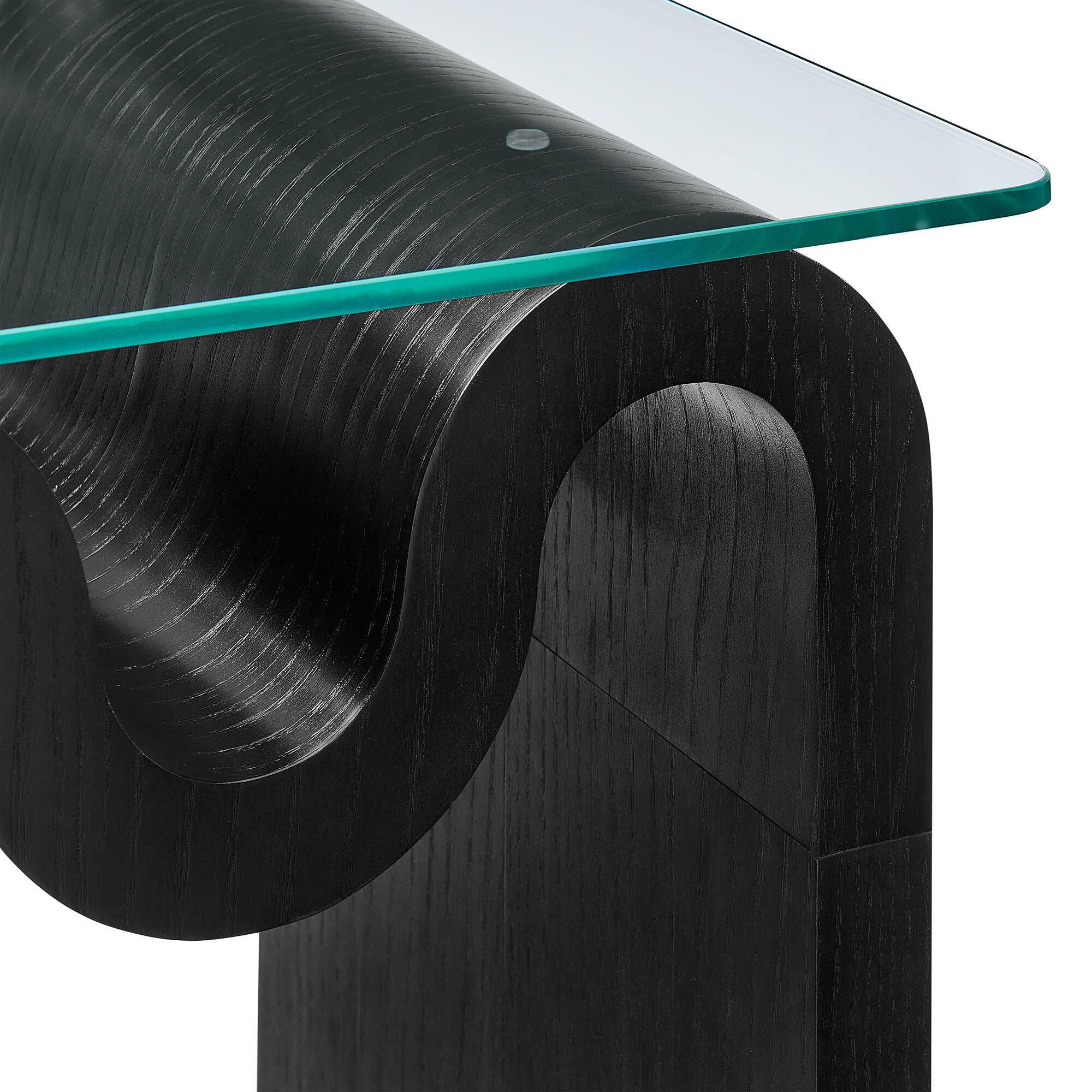 Modway Ondine End Table, Black, large
