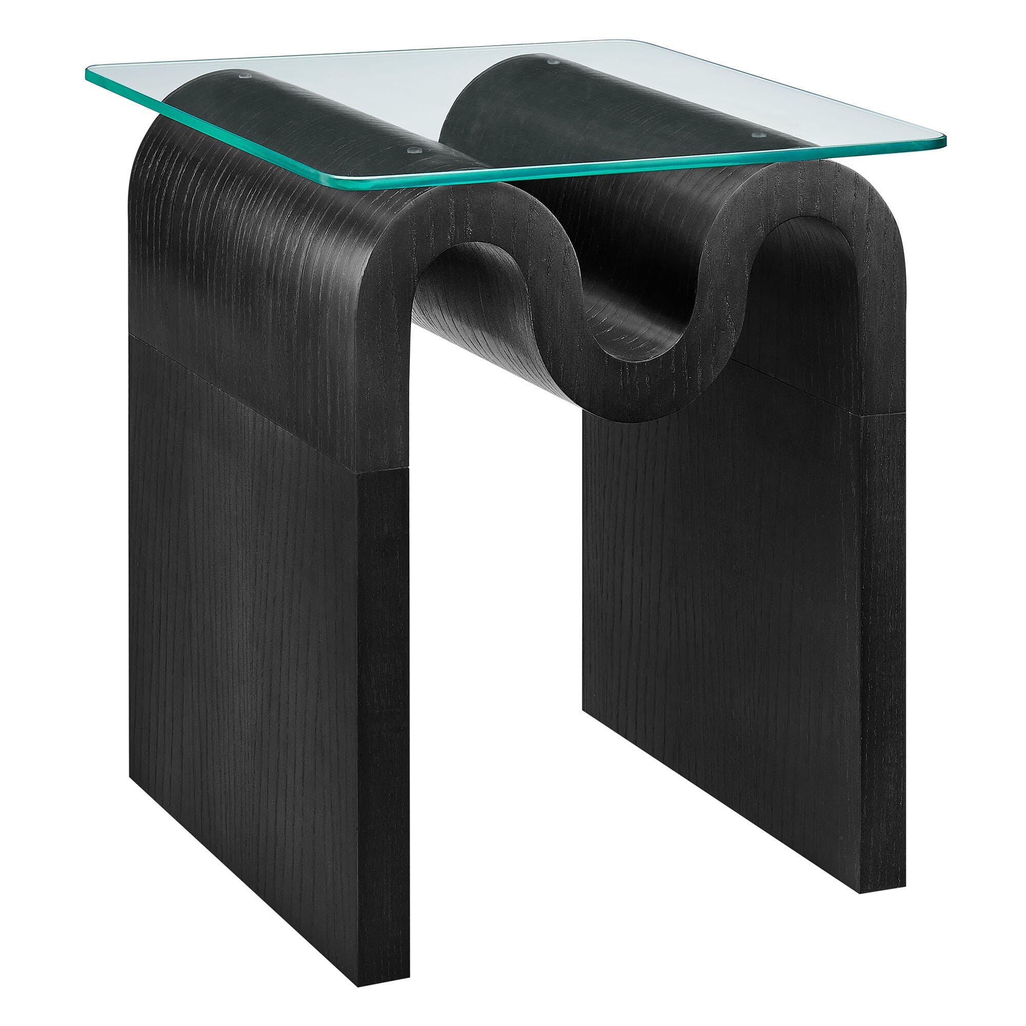 Modway Ondine End Table, Black, large