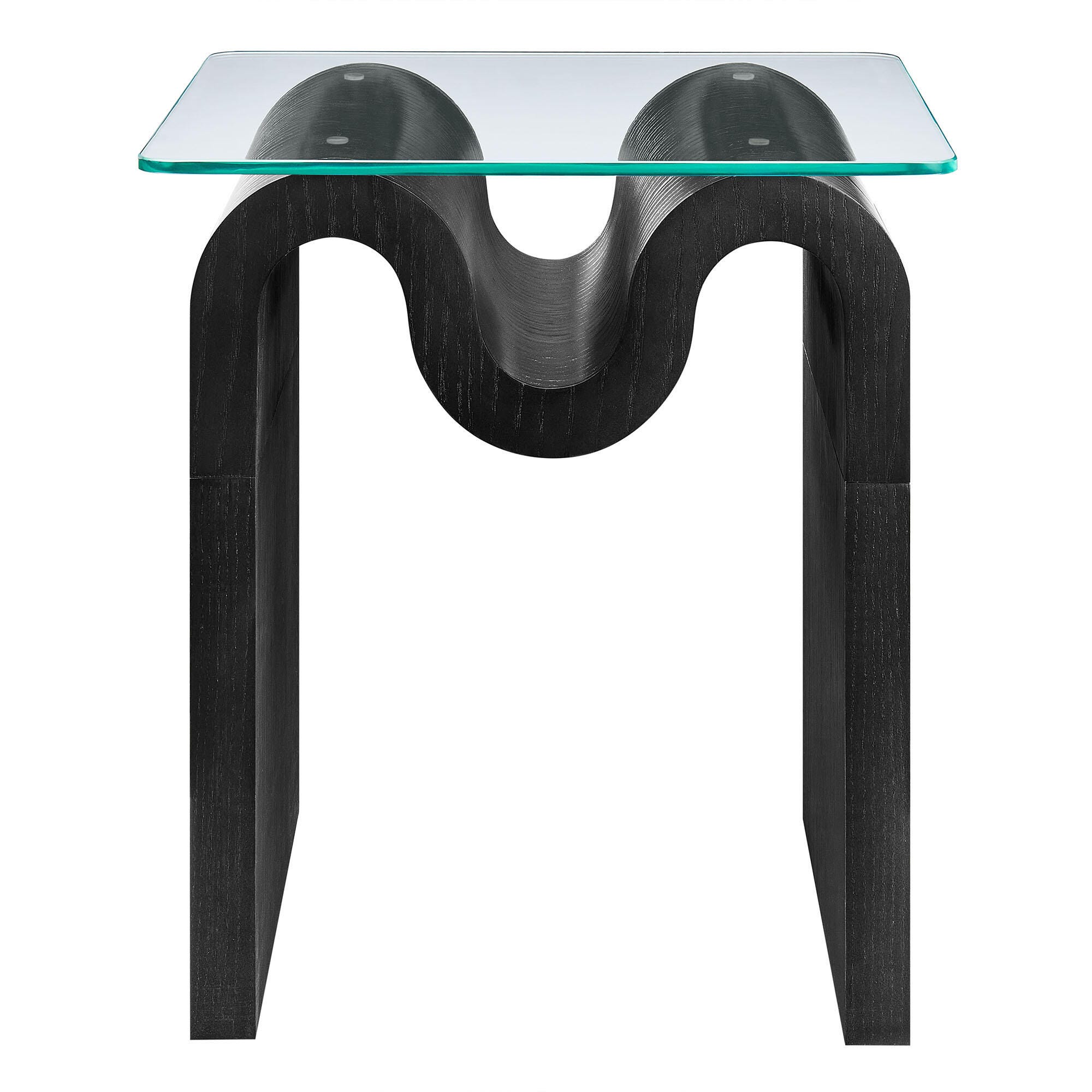 Modway Ondine End Table, Black, large