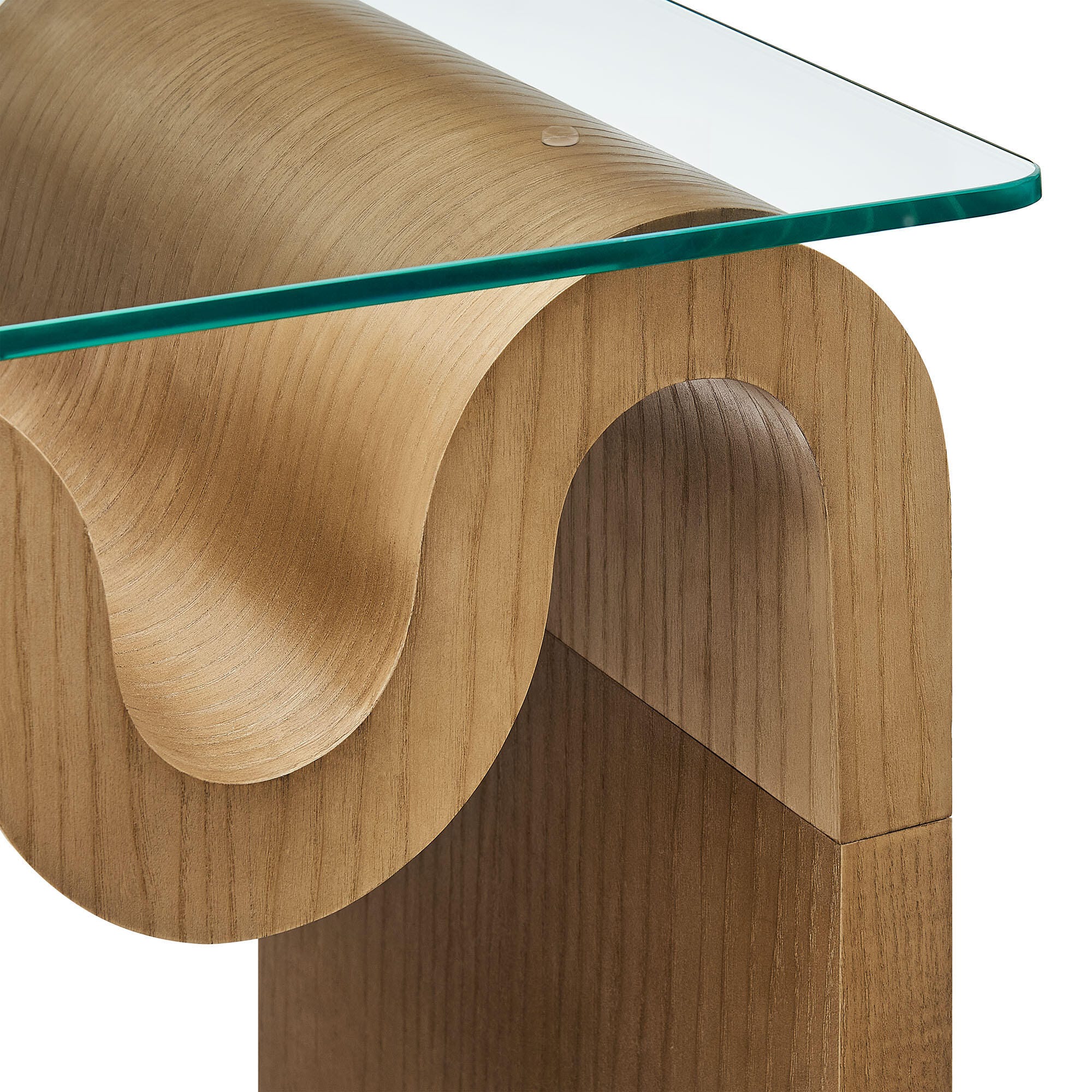 Modway Ondine End Table, Natural, large
