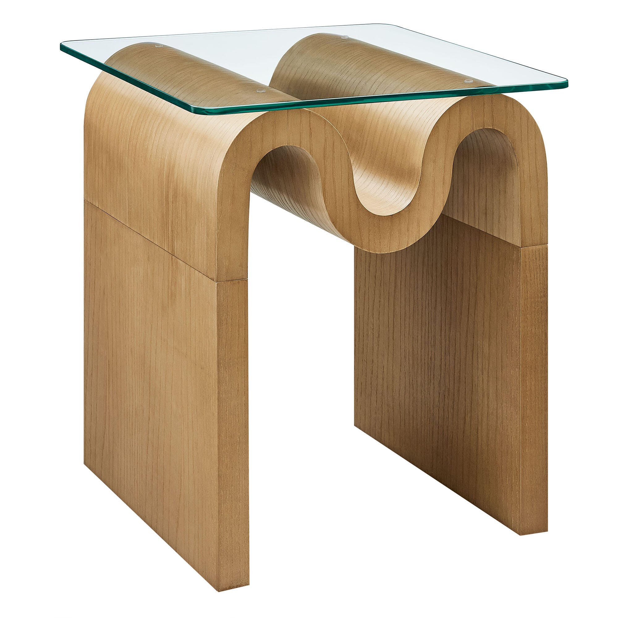 Modway Ondine End Table, Natural, large