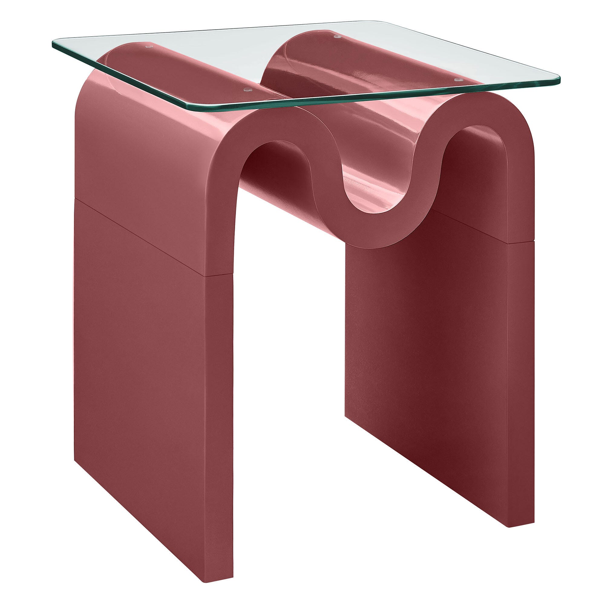 Modway Ondine End Table, Spiced Apple, large