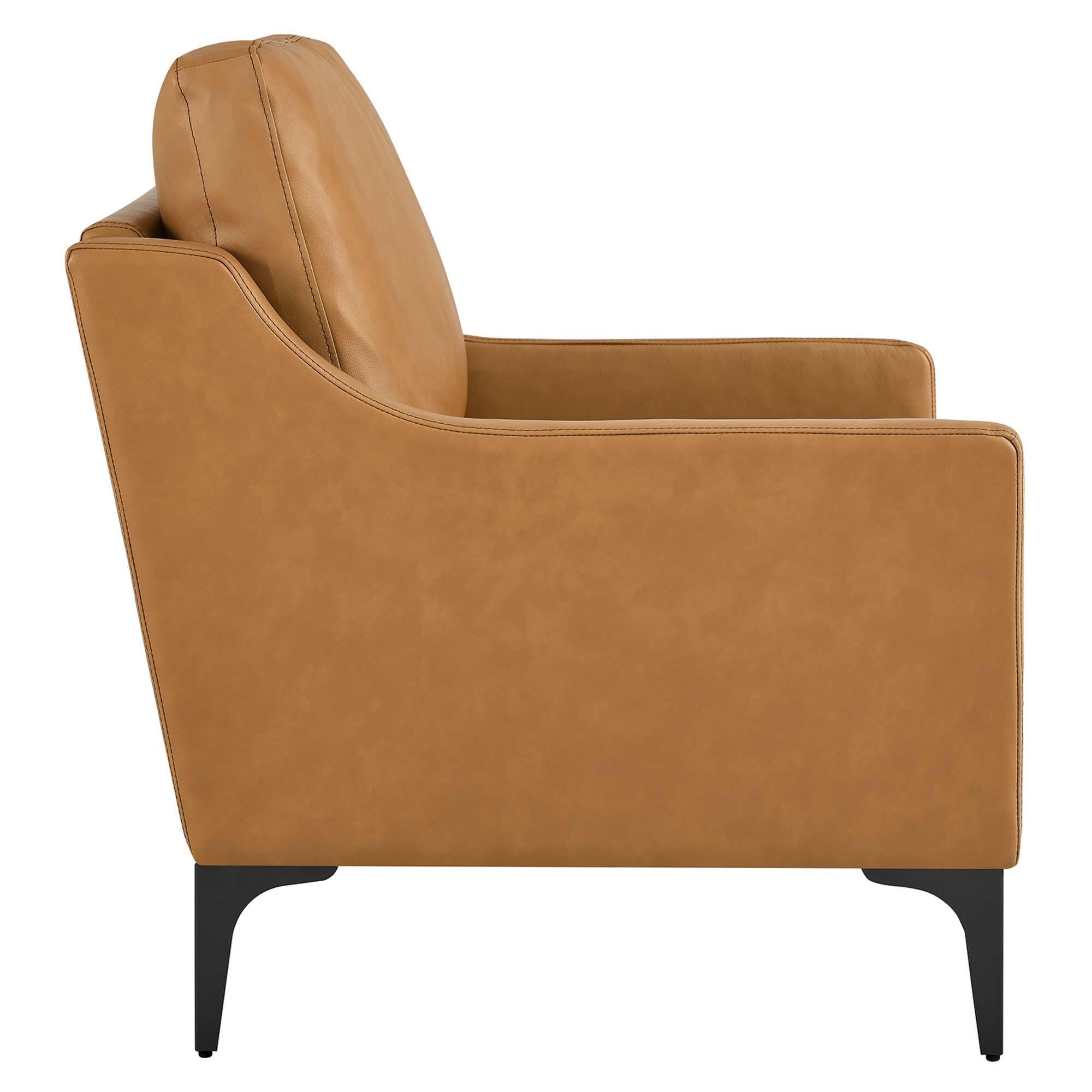 Modway Corland Accent Chair, Tan, large