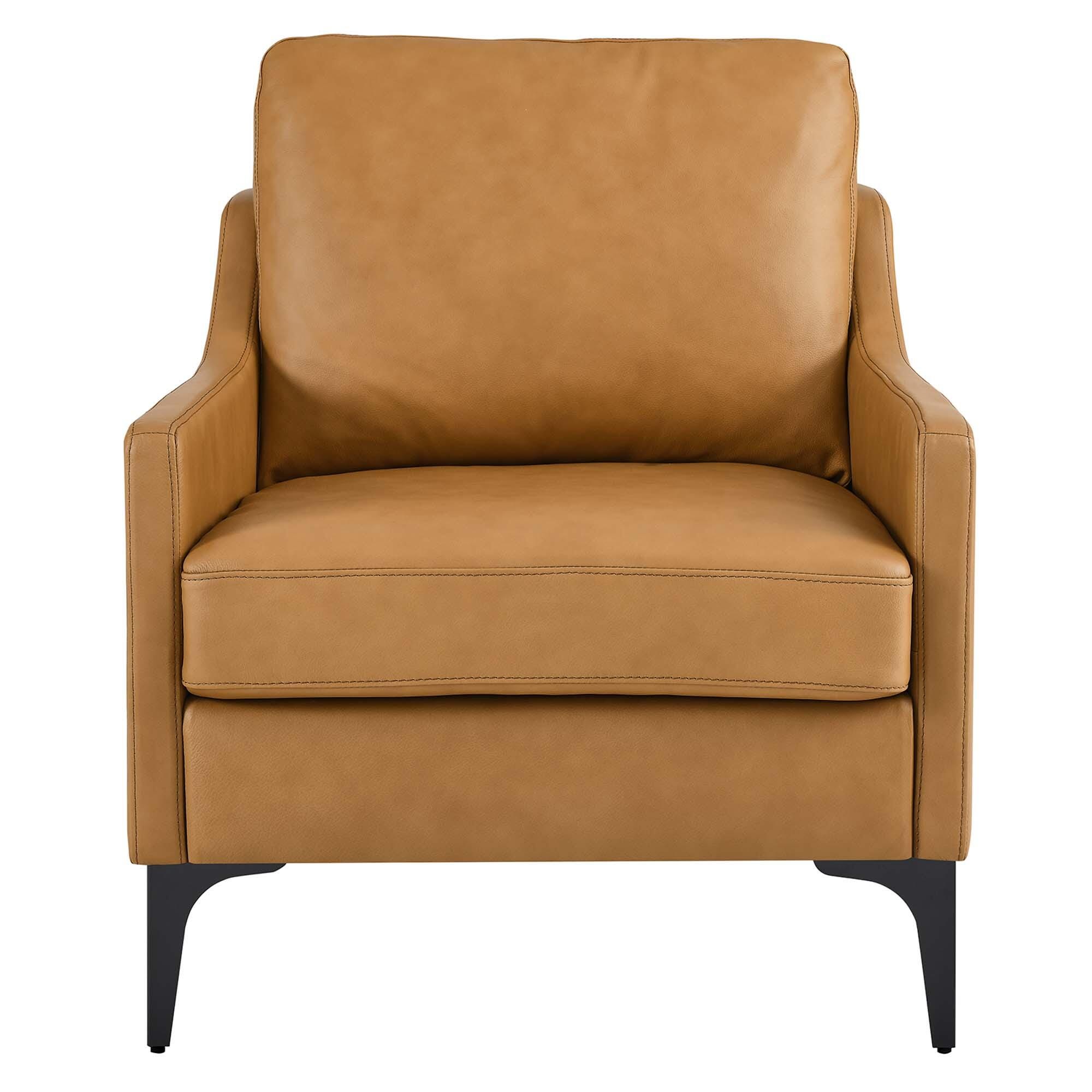 Modway Corland Accent Chair, Tan, large