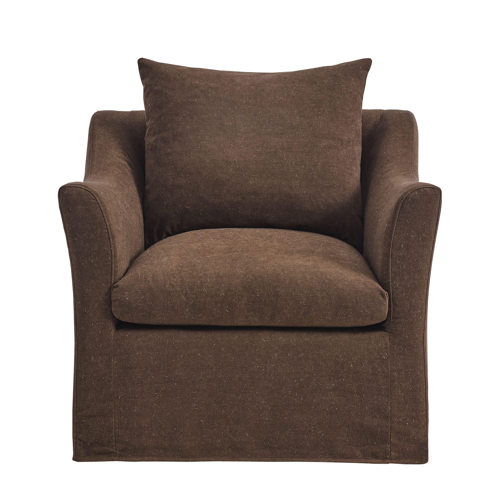 Modway Somerset Accent Chair, Cocoa, large