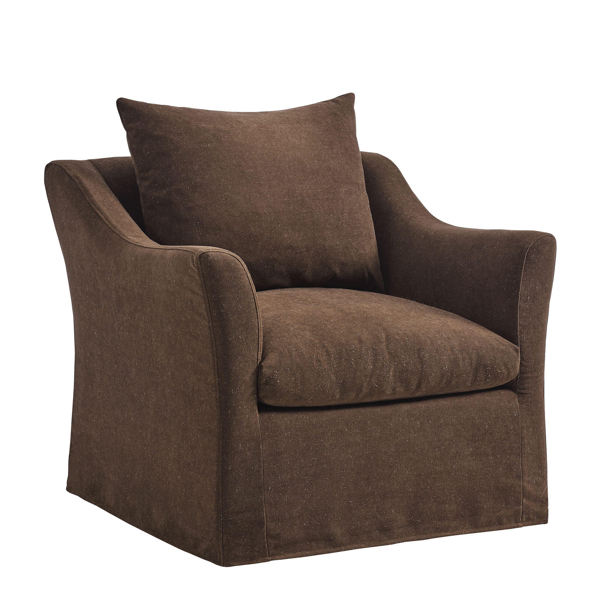 Modway Somerset Accent Chair, Cocoa, large