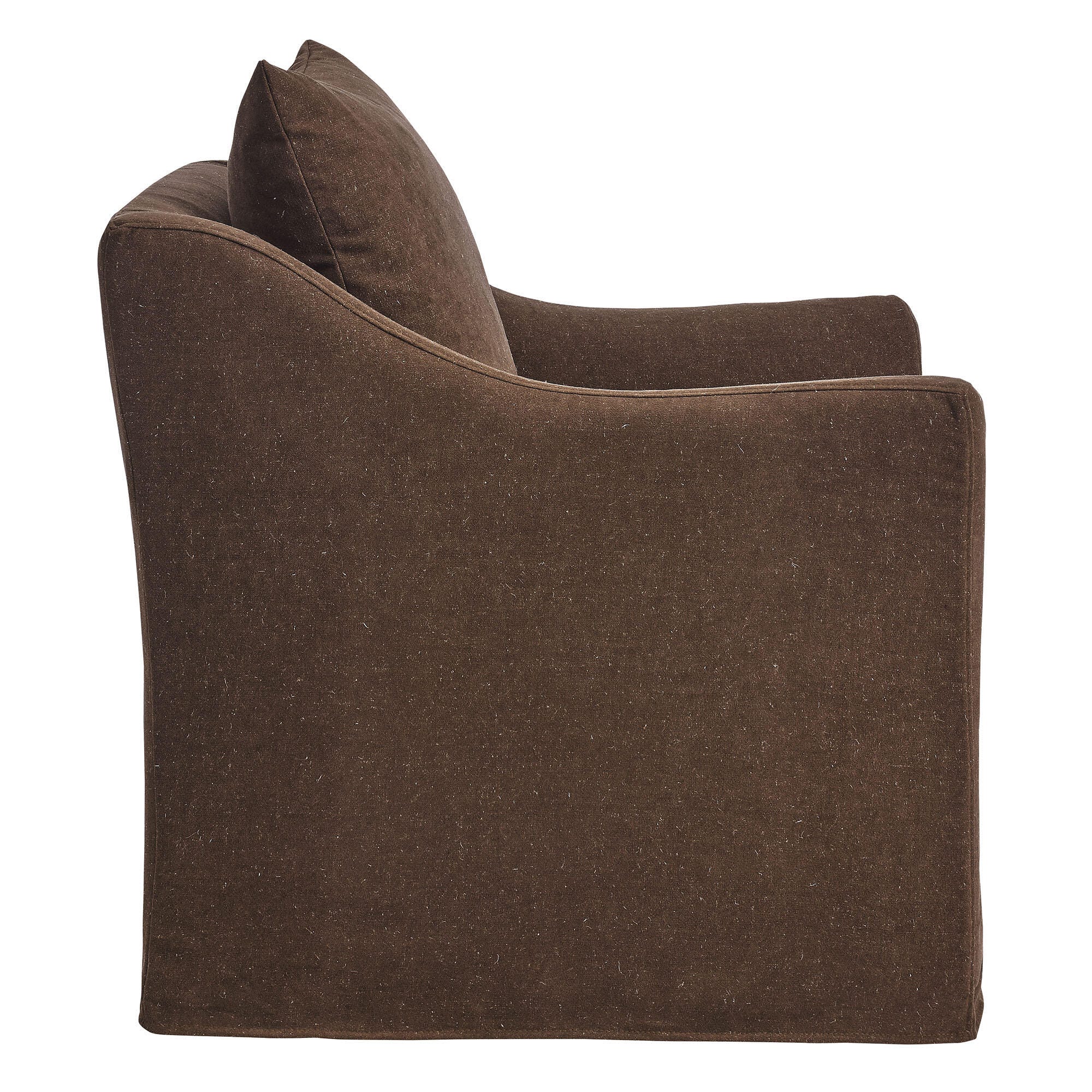 Modway Somerset Accent Chair, Cocoa, large