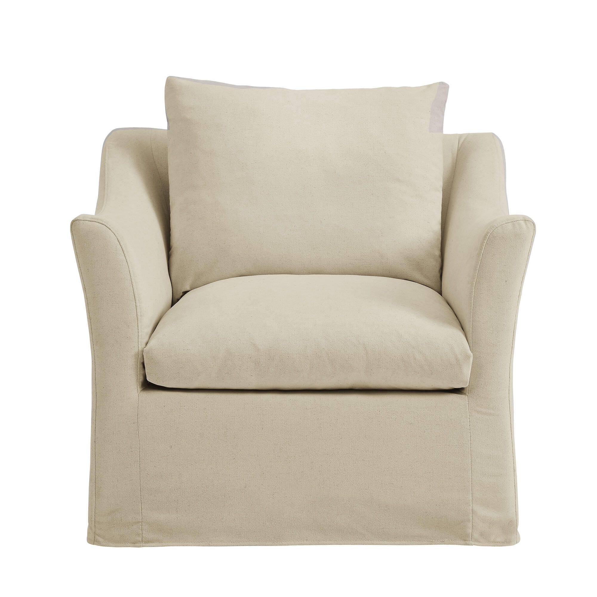 Modway Somerset Accent Chair, Beige, large