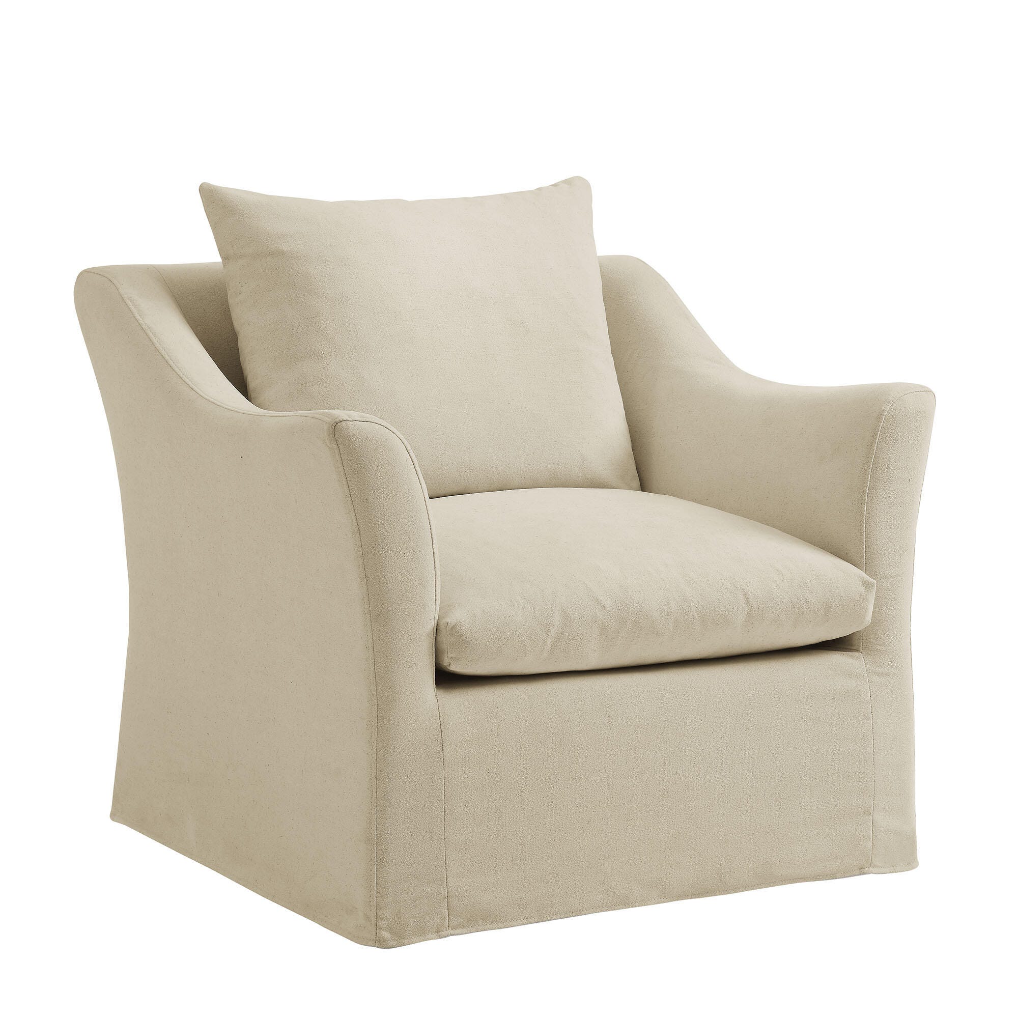 Modway Somerset Accent Chair, Beige, large